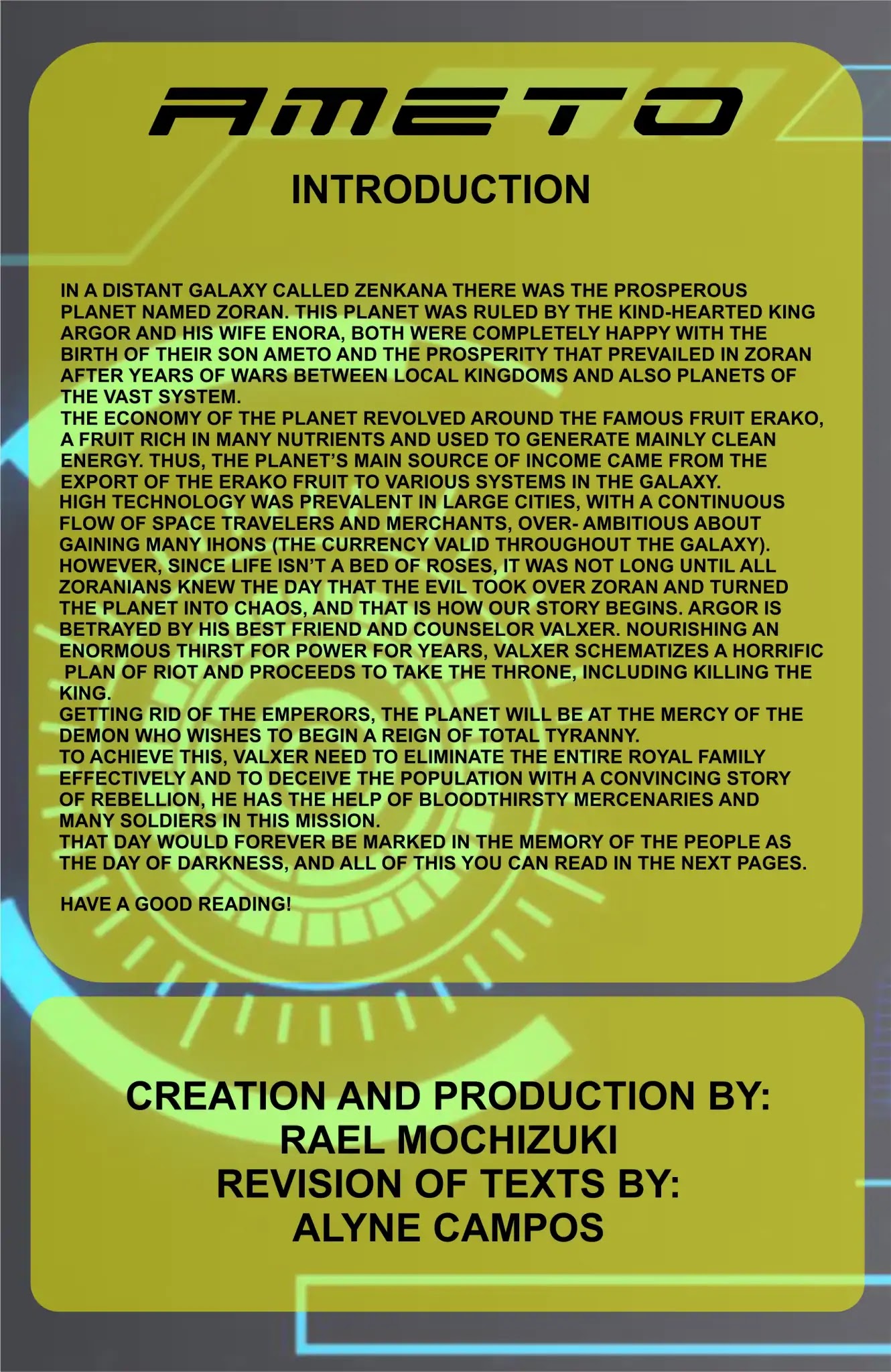 Ameto Chapter 0 page 2 - Chapter 0: Betrayal
