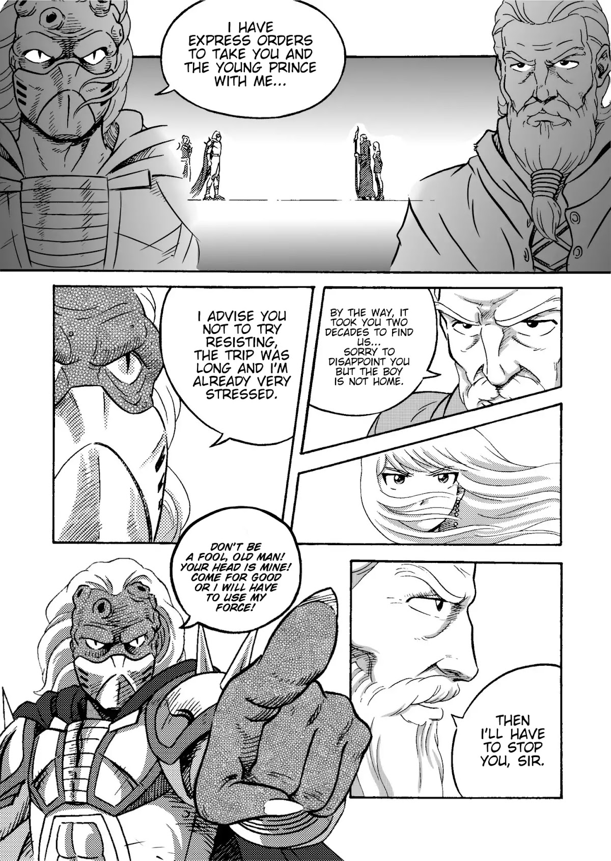 Ameto Chapter 1 page 16 - Chapter 1: Sthork The Mercenary