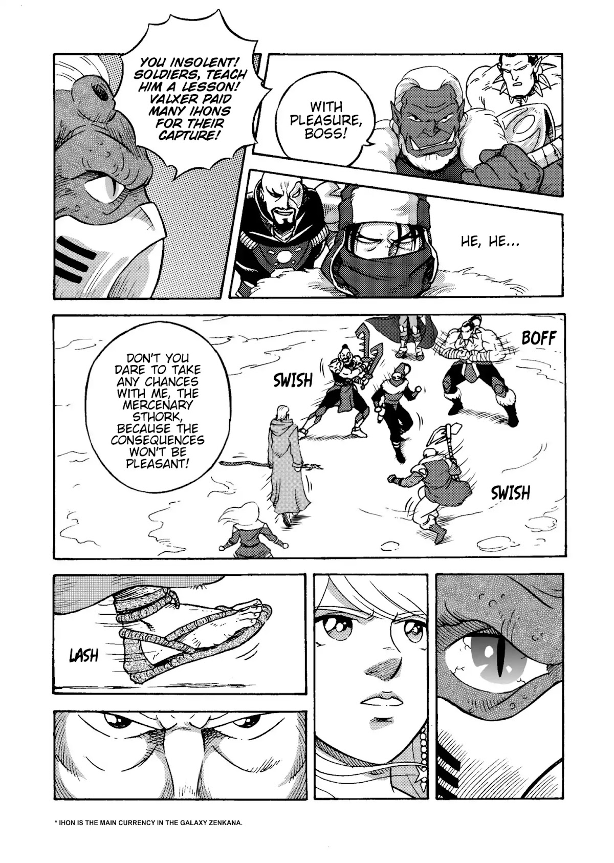 Ameto Chapter 1 page 17 - Chapter 1: Sthork The Mercenary
