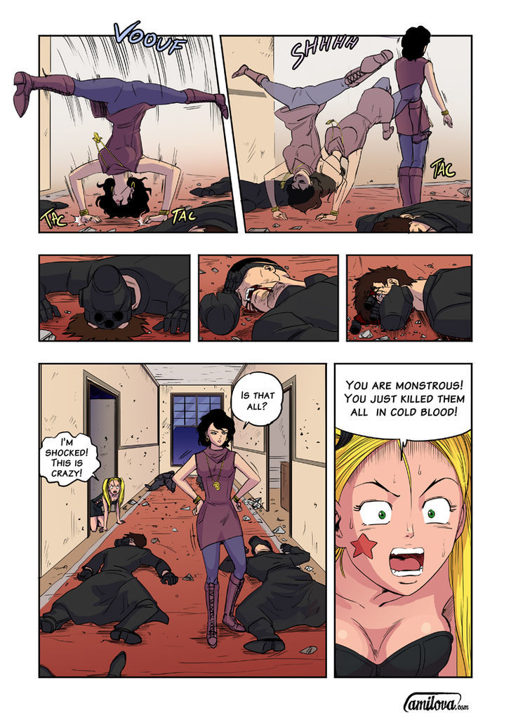 Amilova Chapter 4 page 16 - Chapter 4 : Action!