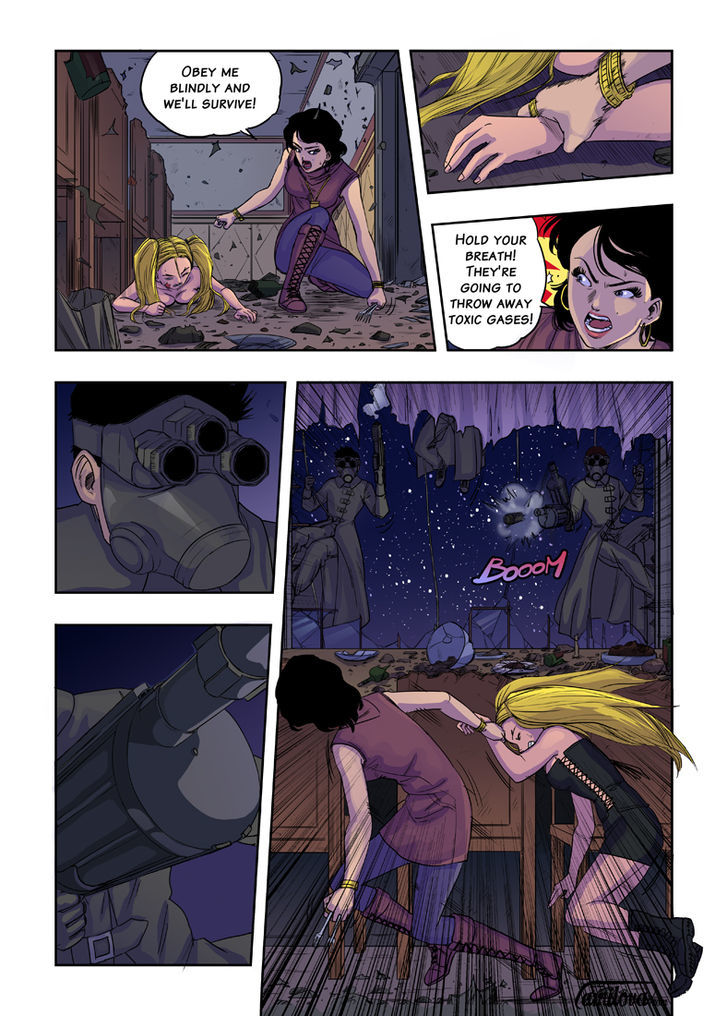 Amilova Chapter 4 page 3 - Chapter 4 : Action!