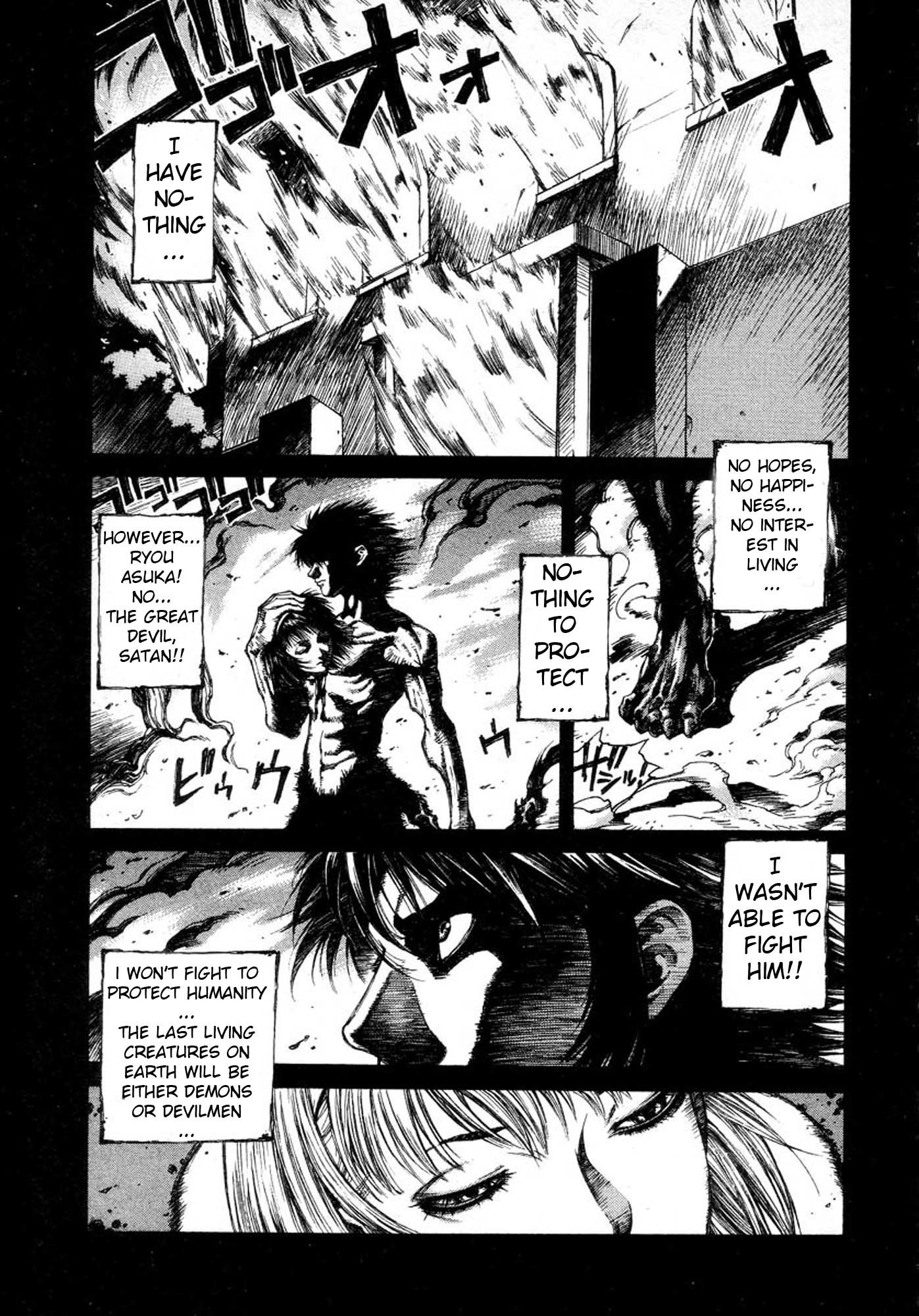 Amon - Devilman Mokushiroku Chapter 1 page 10 - Chapter 1: The Second Coming of the Demon