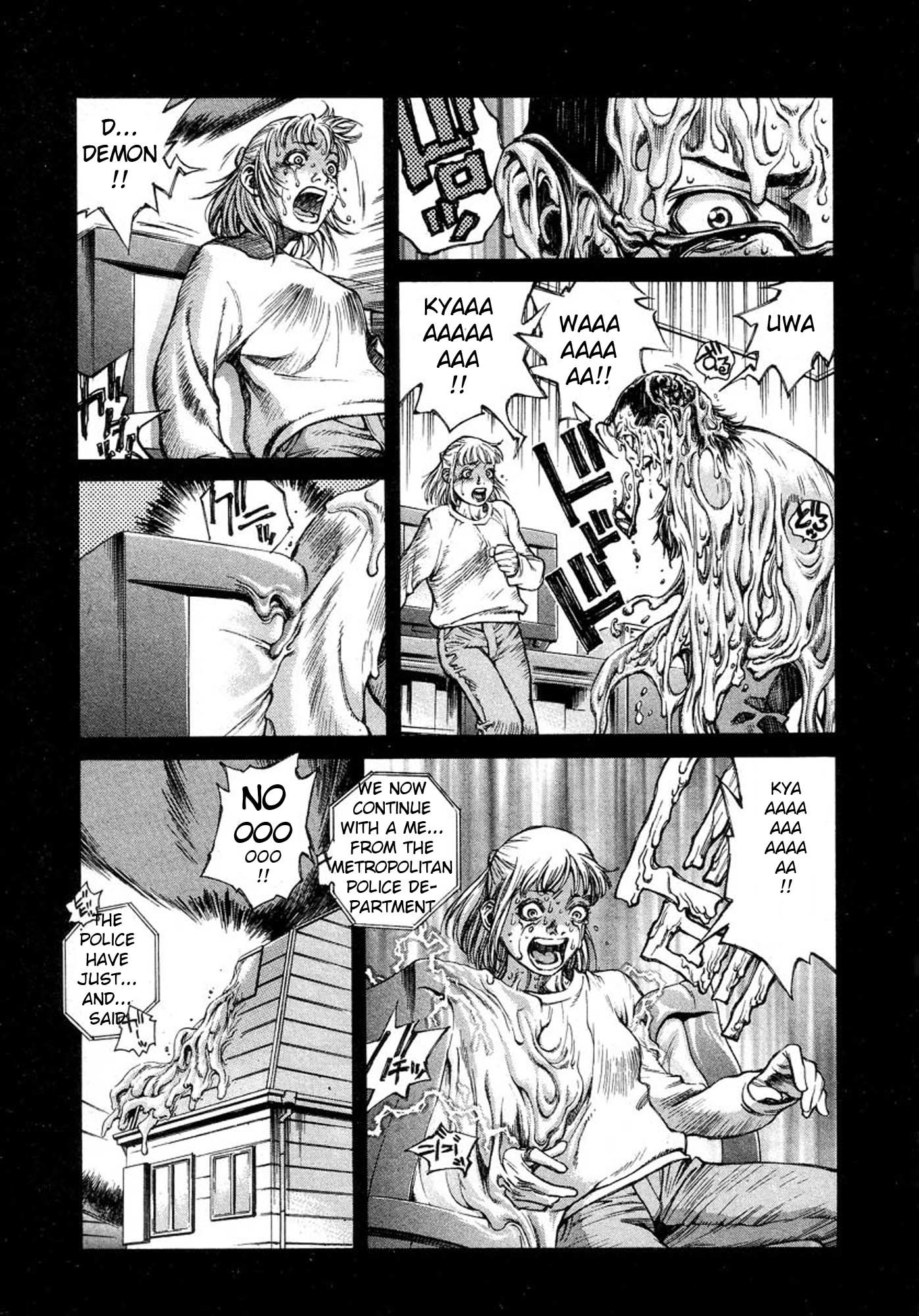 Amon - Devilman Mokushiroku Chapter 1 page 23 - Chapter 1: The Second Coming of the Demon