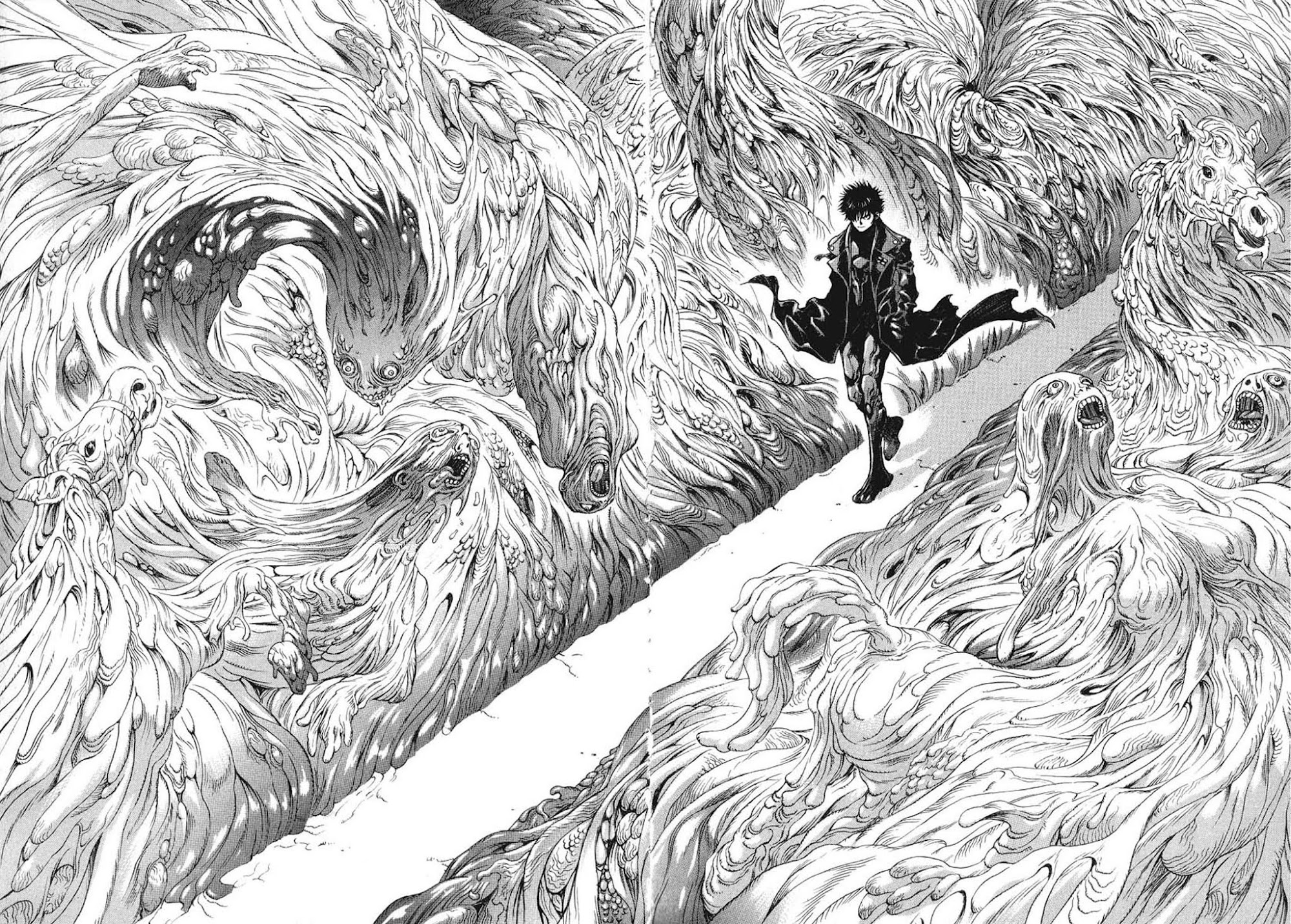 Amon - Devilman Mokushiroku Chapter 1 page 38 - Chapter 1: The Second Coming of the Demon