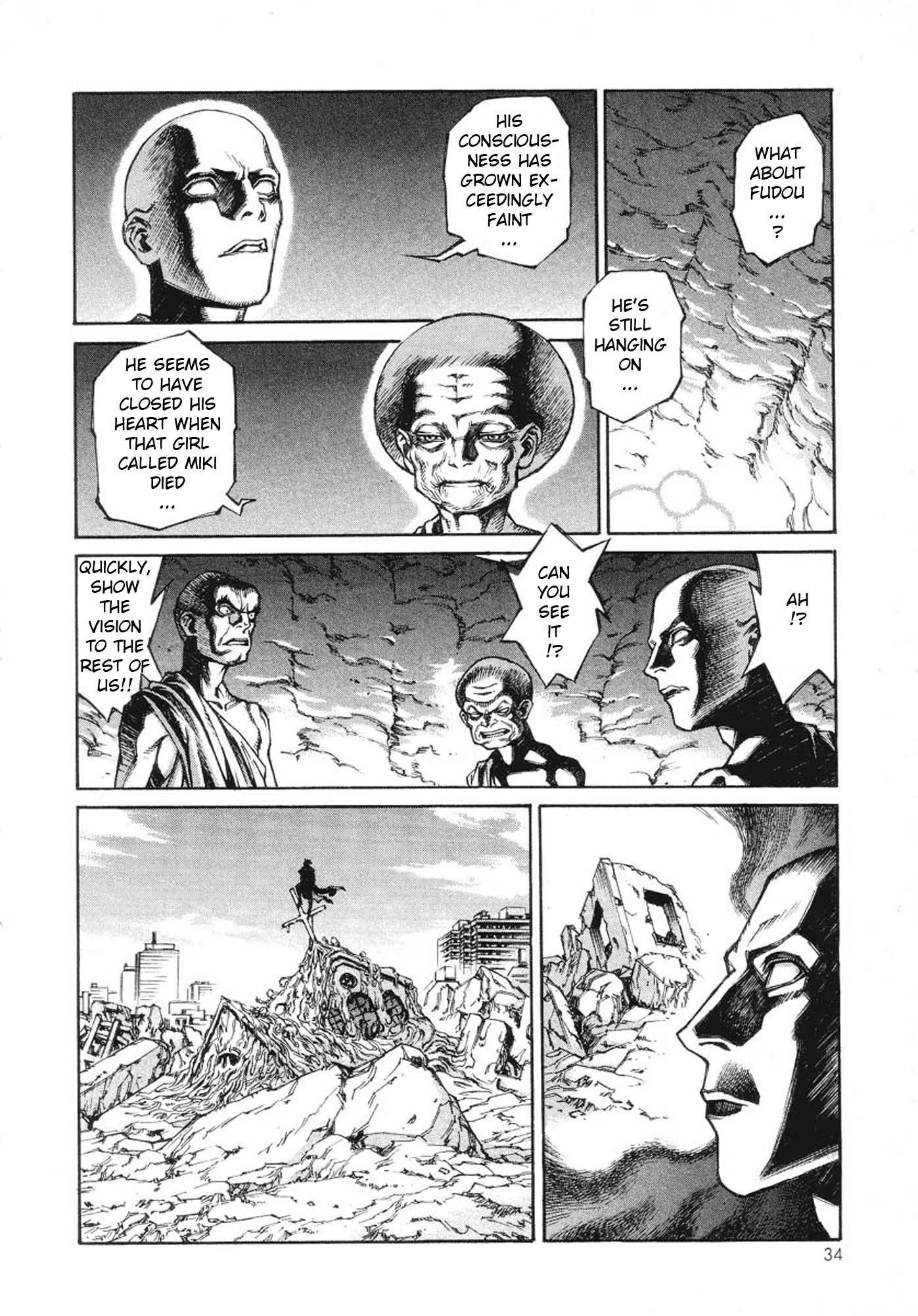 Amon - Devilman Mokushiroku Chapter 1 page 39 - Chapter 1: The Second Coming of the Demon