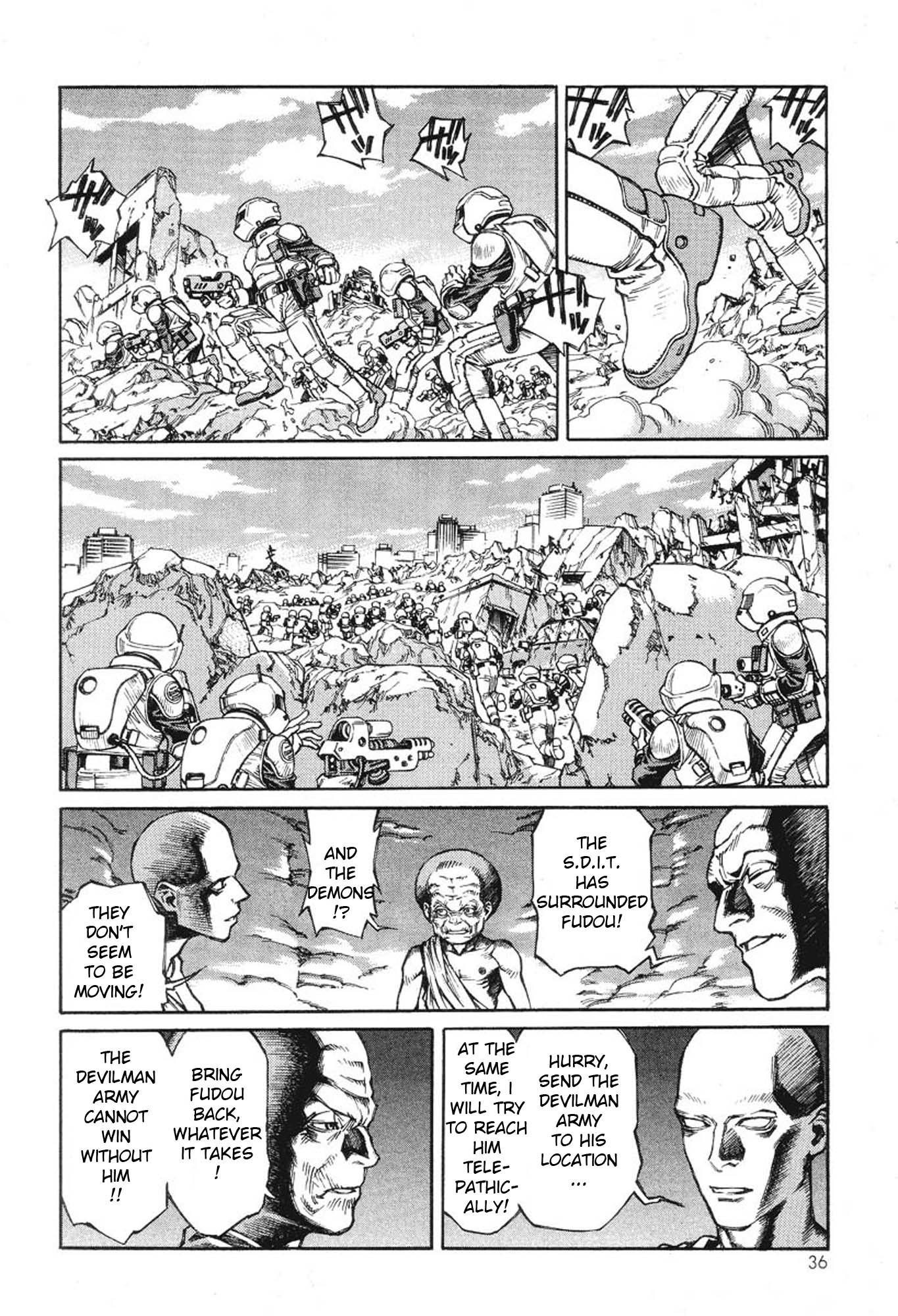 Amon - Devilman Mokushiroku Chapter 1 page 41 - Chapter 1: The Second Coming of the Demon