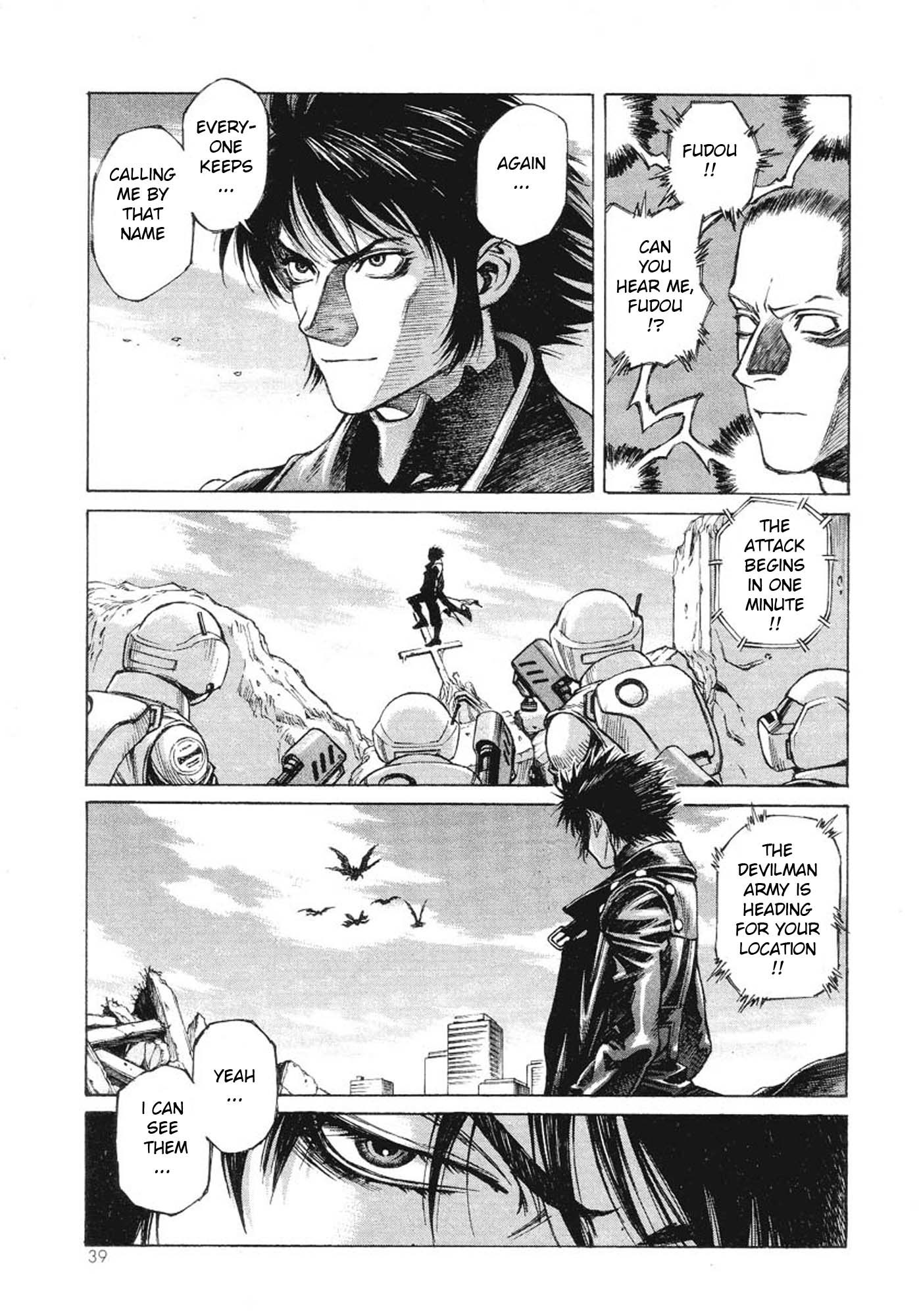 Amon - Devilman Mokushiroku Chapter 1 page 44 - Chapter 1: The Second Coming of the Demon