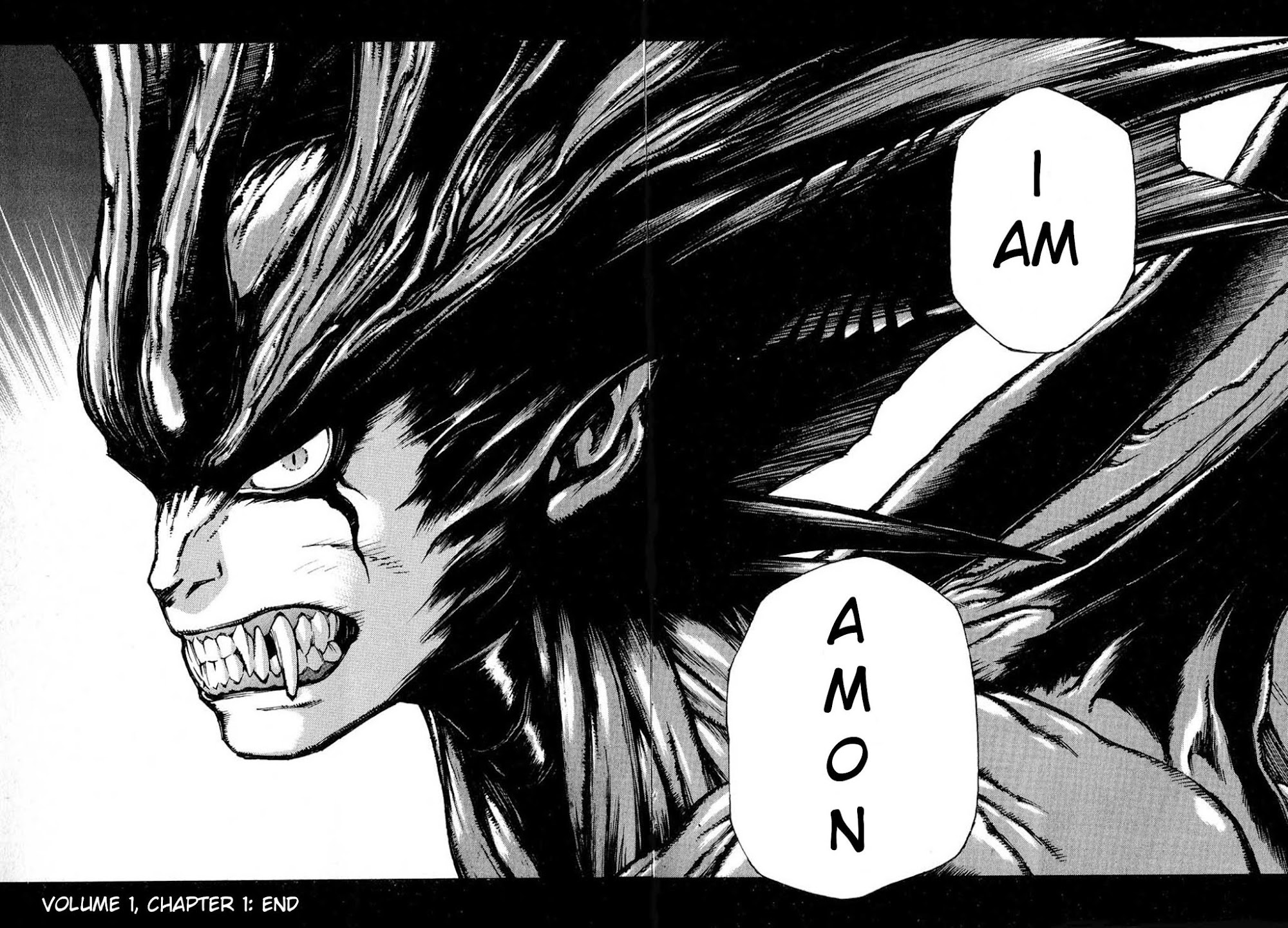 Amon - Devilman Mokushiroku Chapter 1 page 50 - Chapter 1: The Second Coming of the Demon