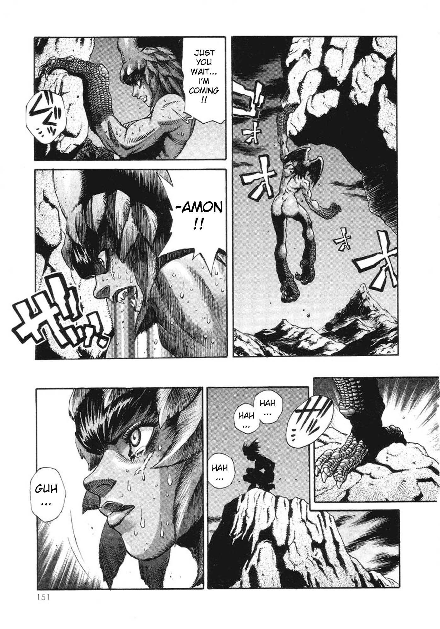 Amon - Devilman Mokushiroku Chapter 11 page 23 - Chapter 11: Tears of the Red Moon