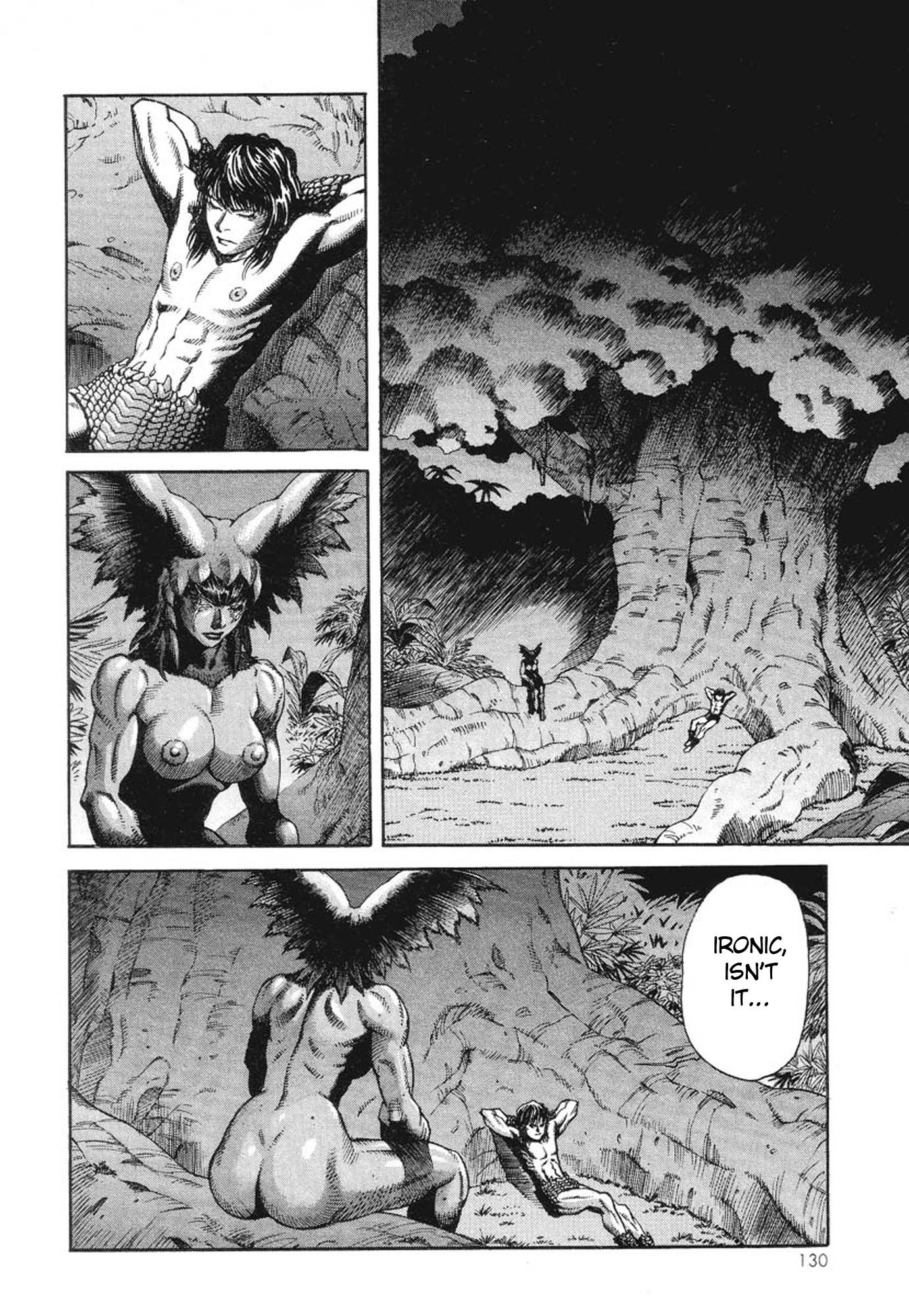 Amon - Devilman Mokushiroku Chapter 11 page 3 - Chapter 11: Tears of the Red Moon