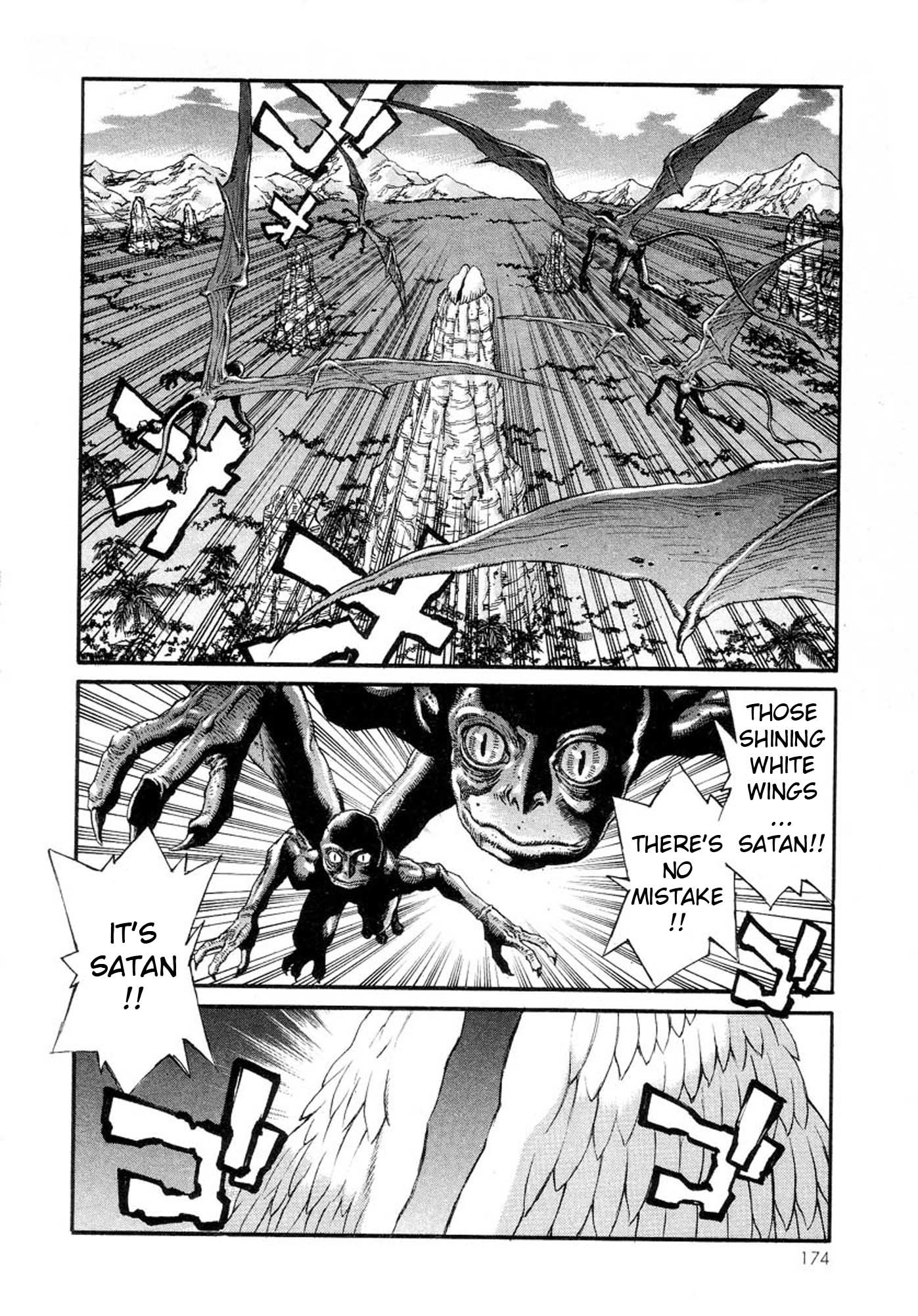 Amon - Devilman Mokushiroku Chapter 12 page 20 - Chapter 12: Black Wings, White Wings