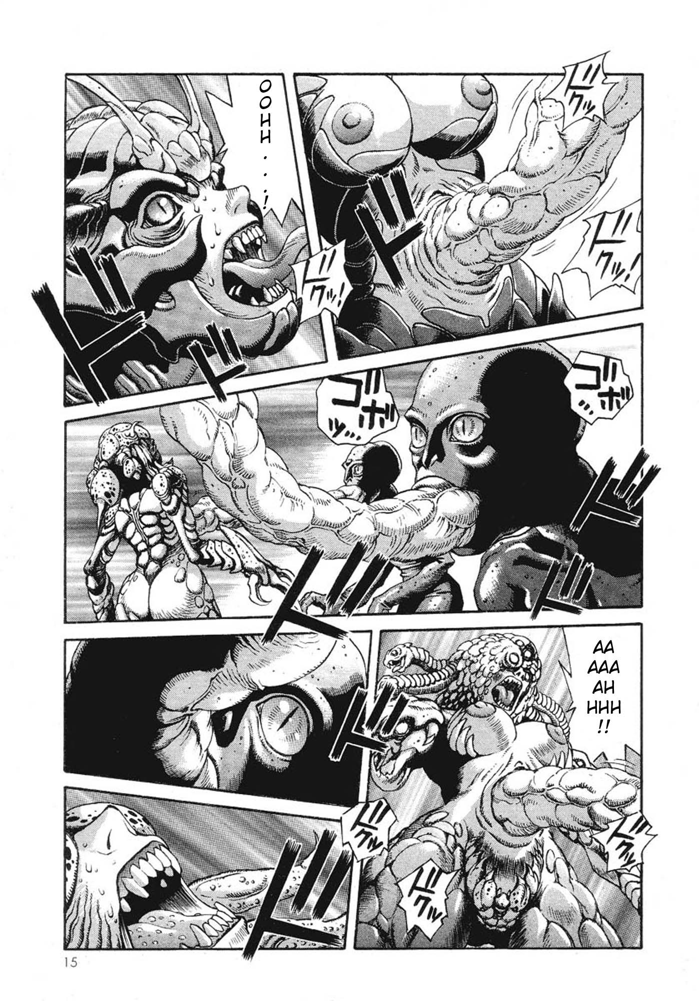 Amon - Devilman Mokushiroku Chapter 14 page 13 - Chapter 14: The Great Metropolis