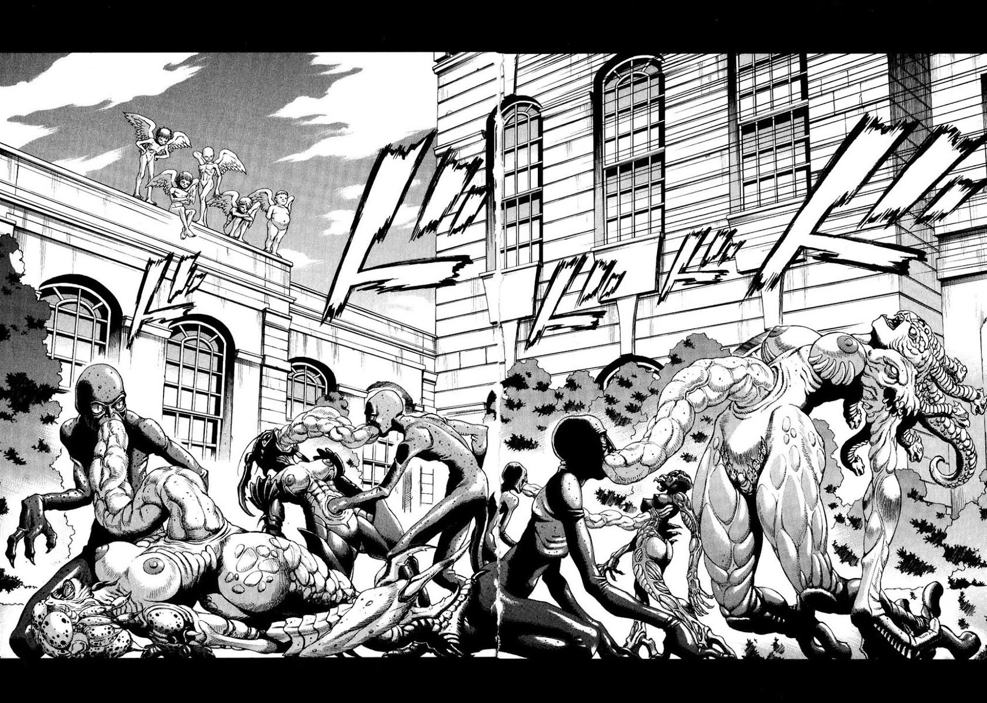 Amon - Devilman Mokushiroku Chapter 14 page 14 - Chapter 14: The Great Metropolis