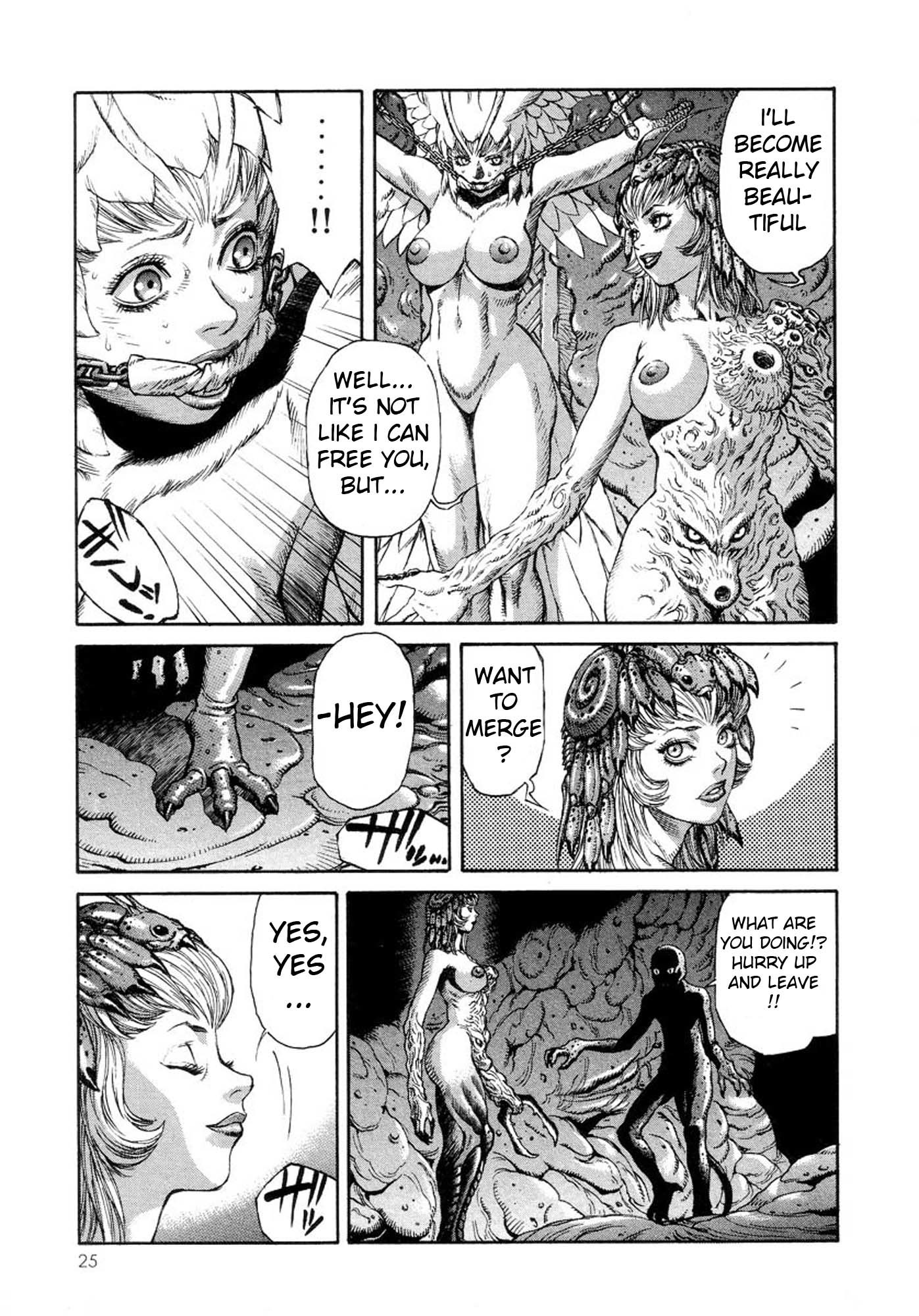 Amon - Devilman Mokushiroku Chapter 14 page 22 - Chapter 14: The Great Metropolis