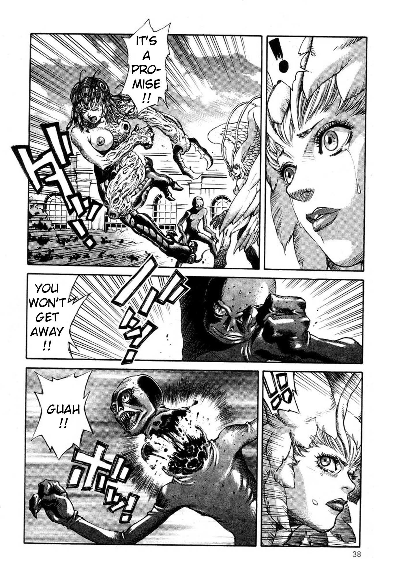Amon - Devilman Mokushiroku Chapter 14 page 35 - Chapter 14: The Great Metropolis