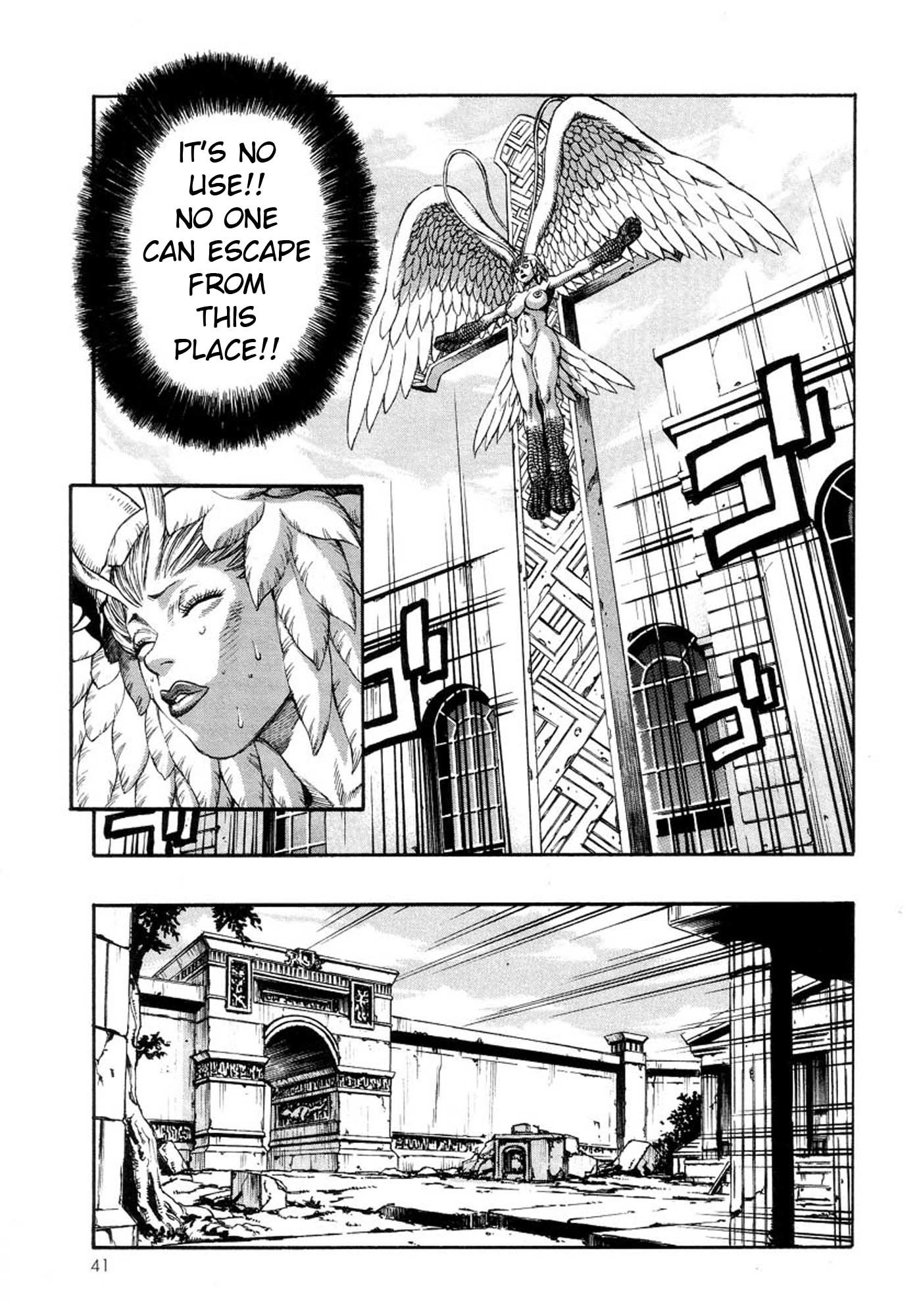 Amon - Devilman Mokushiroku Chapter 14 page 38 - Chapter 14: The Great Metropolis