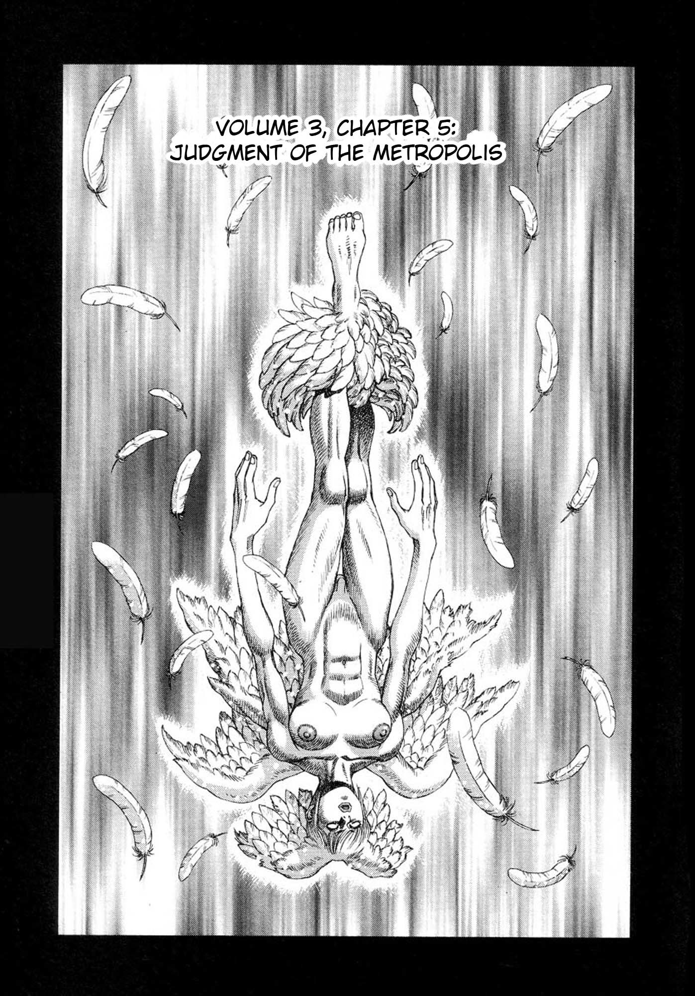 Amon - Devilman Mokushiroku Chapter 18 page 1 - Chapter 18: Judge of the Metropolis