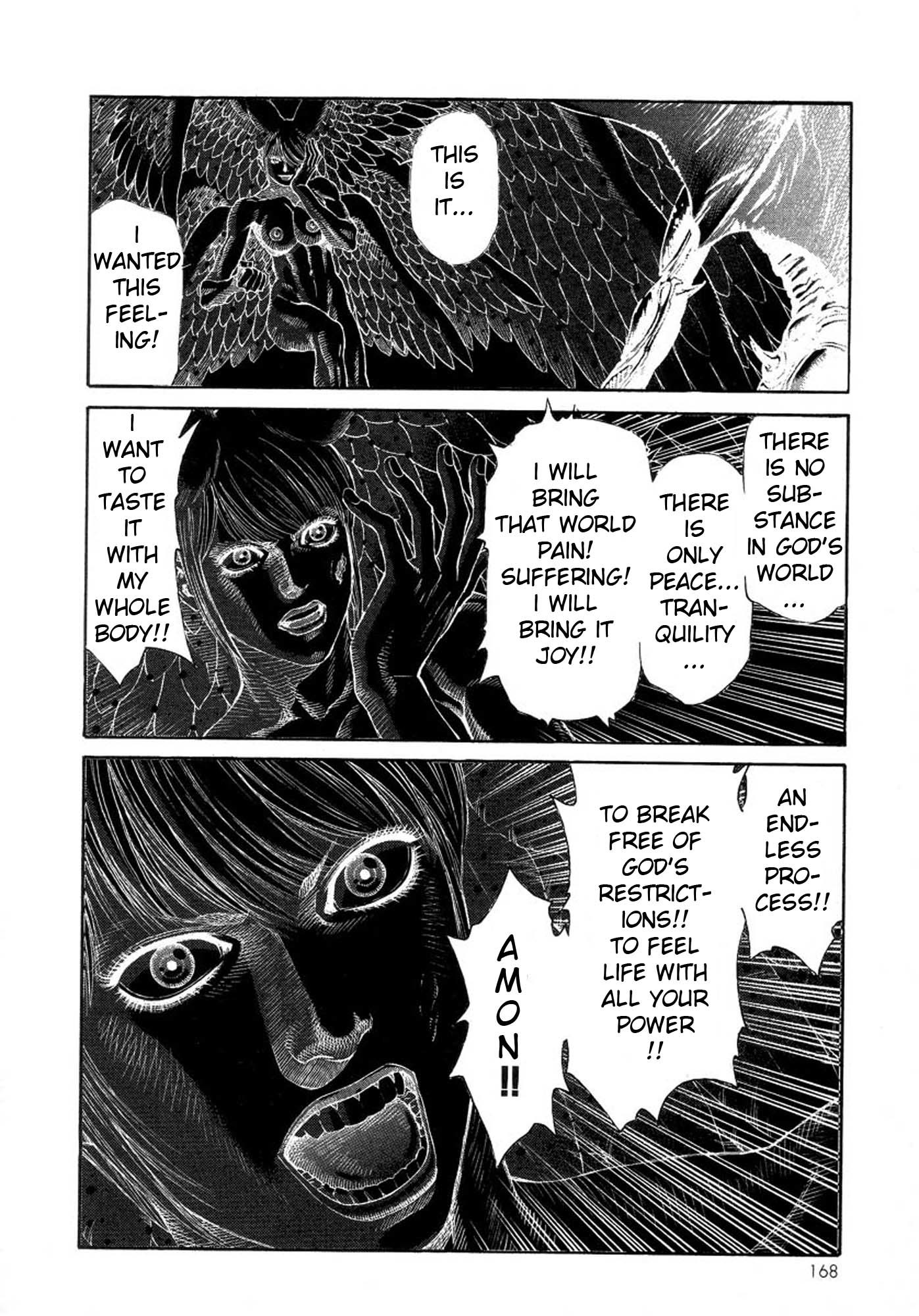 Amon - Devilman Mokushiroku Chapter 18 page 19 - Chapter 18: Judge of the Metropolis