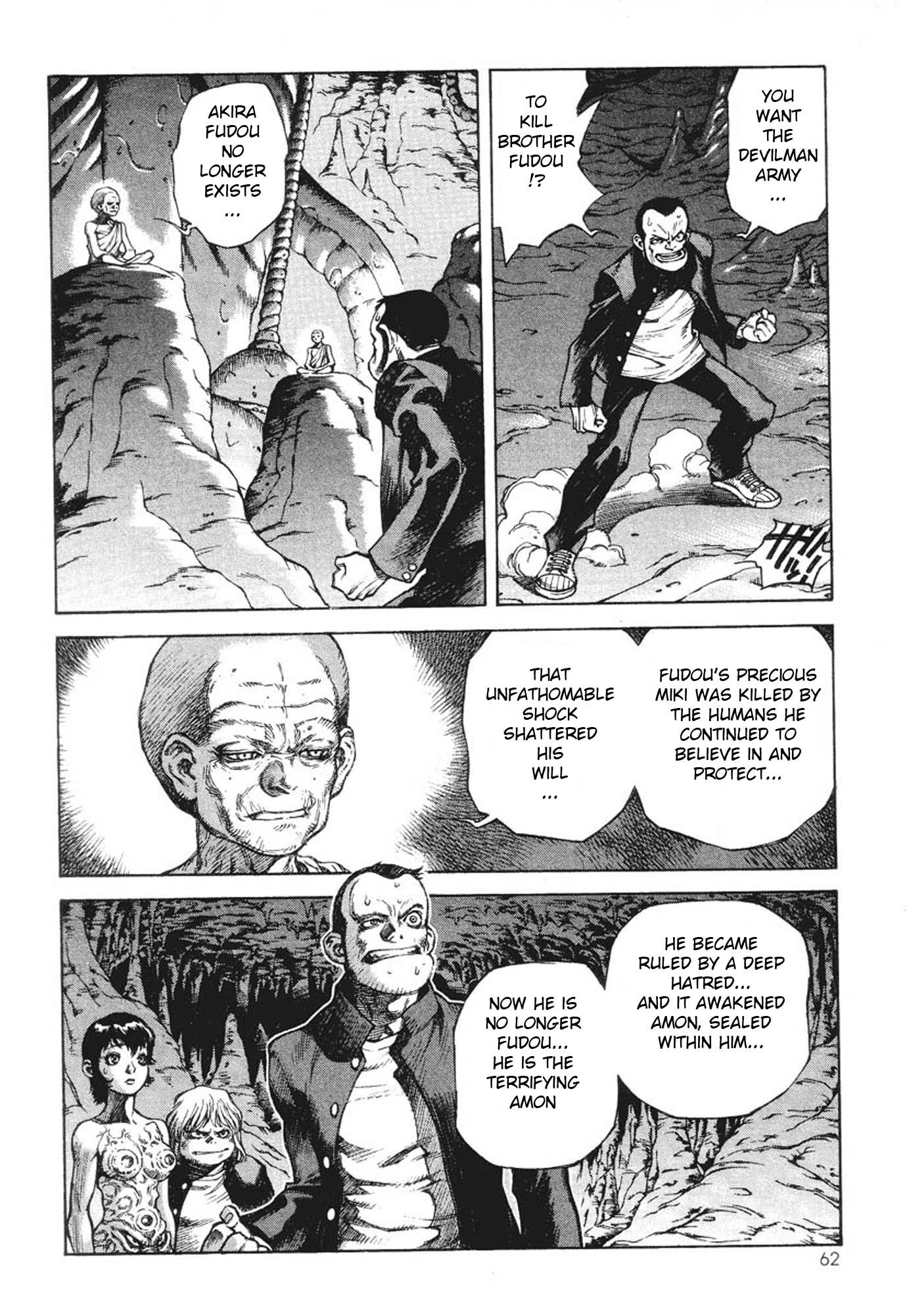 Amon - Devilman Mokushiroku Chapter 2 page 13 - Chapter 2: The One Who Wears Death
