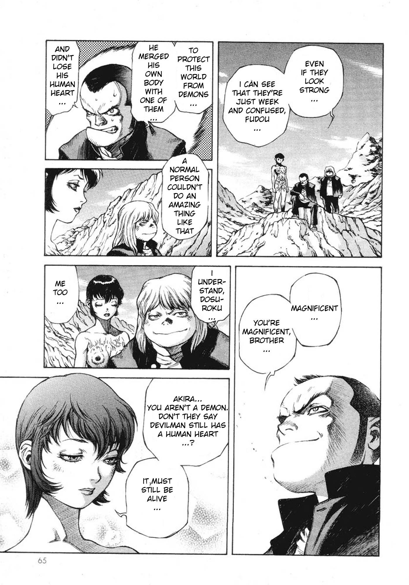 Amon - Devilman Mokushiroku Chapter 2 page 16 - Chapter 2: The One Who Wears Death