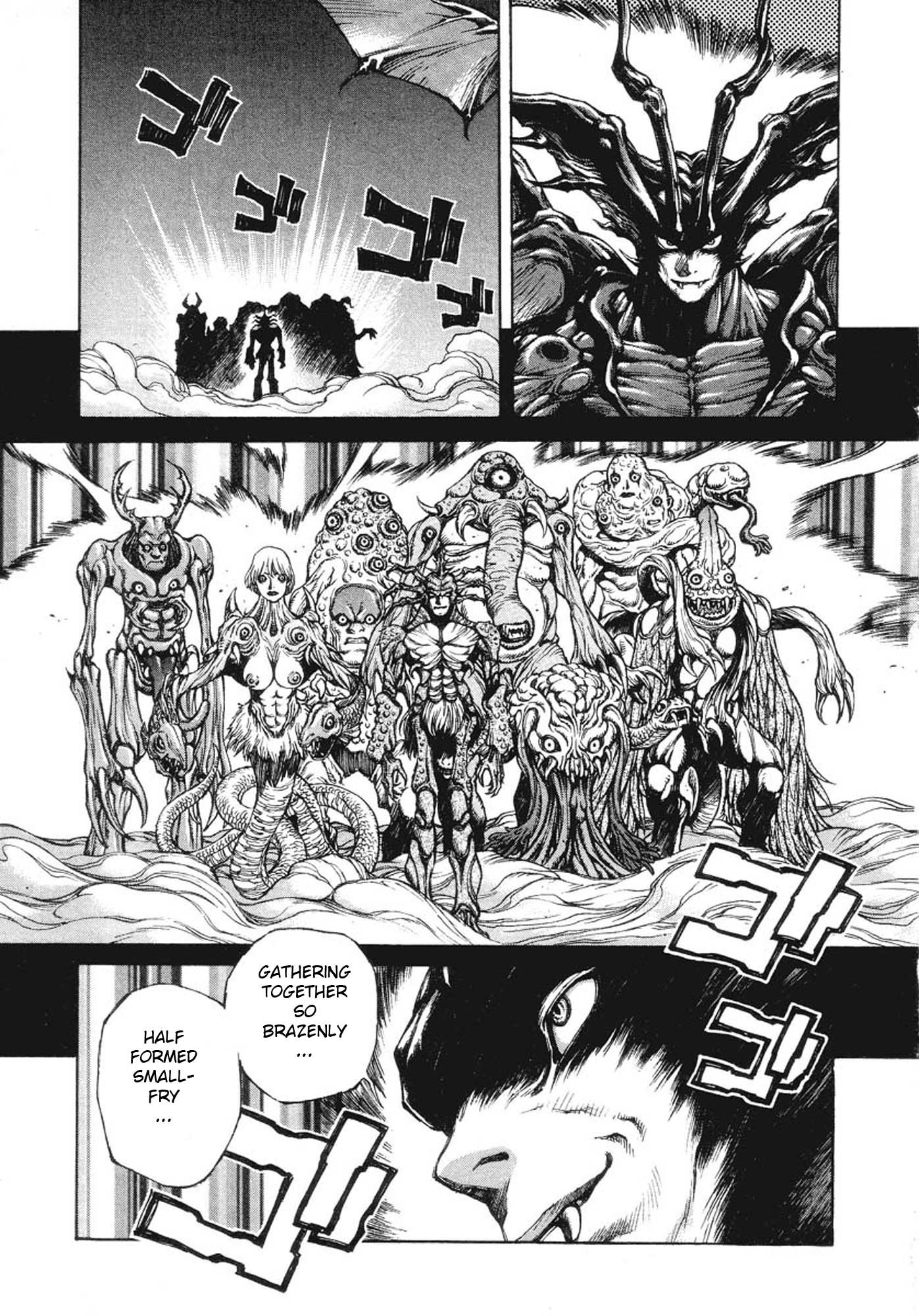 Amon - Devilman Mokushiroku Chapter 2 page 18 - Chapter 2: The One Who Wears Death