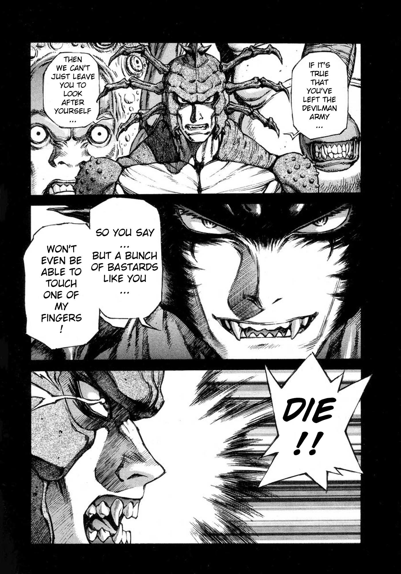 Amon - Devilman Mokushiroku Chapter 2 page 19 - Chapter 2: The One Who Wears Death