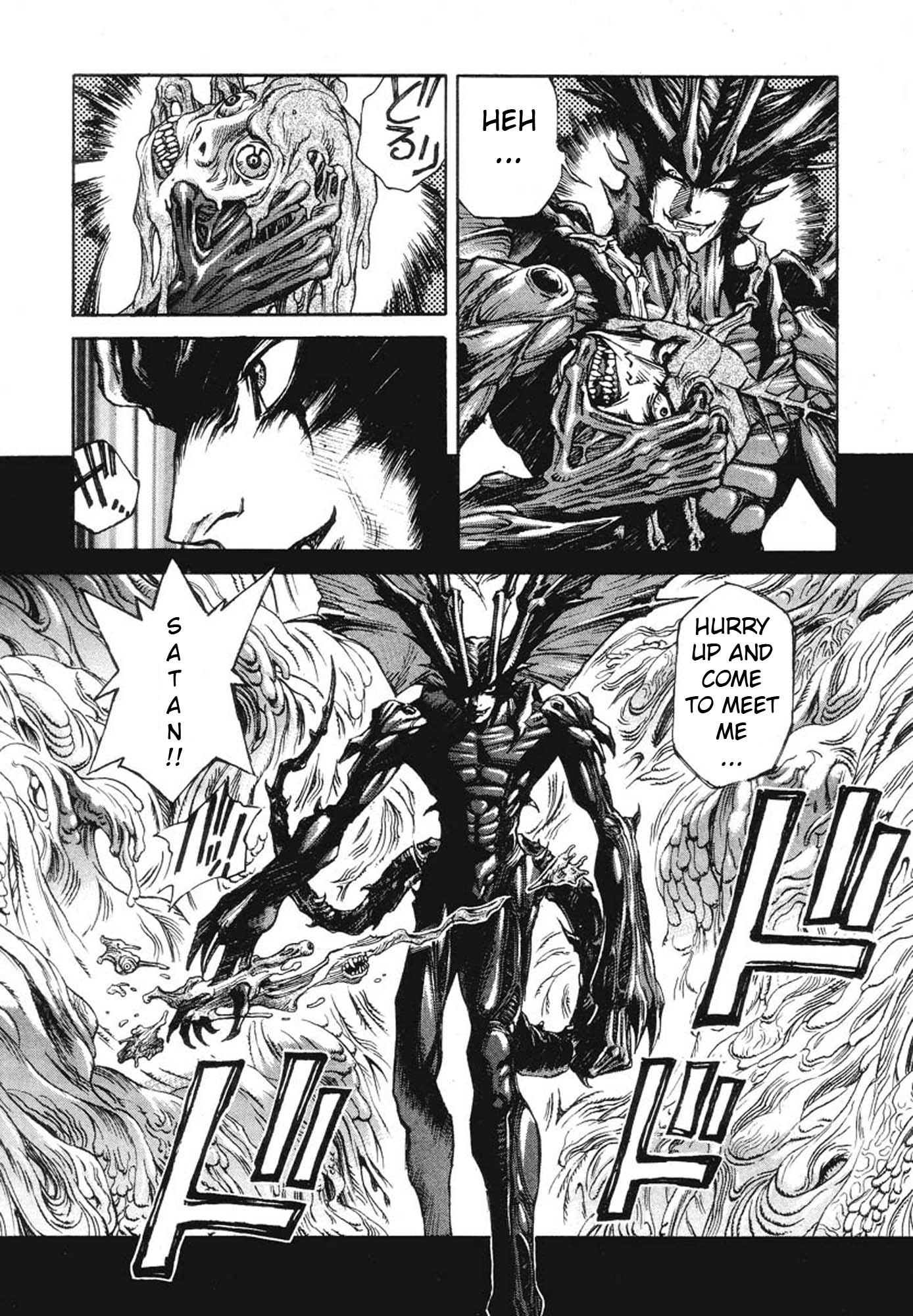 Amon - Devilman Mokushiroku Chapter 2 page 24 - Chapter 2: The One Who Wears Death