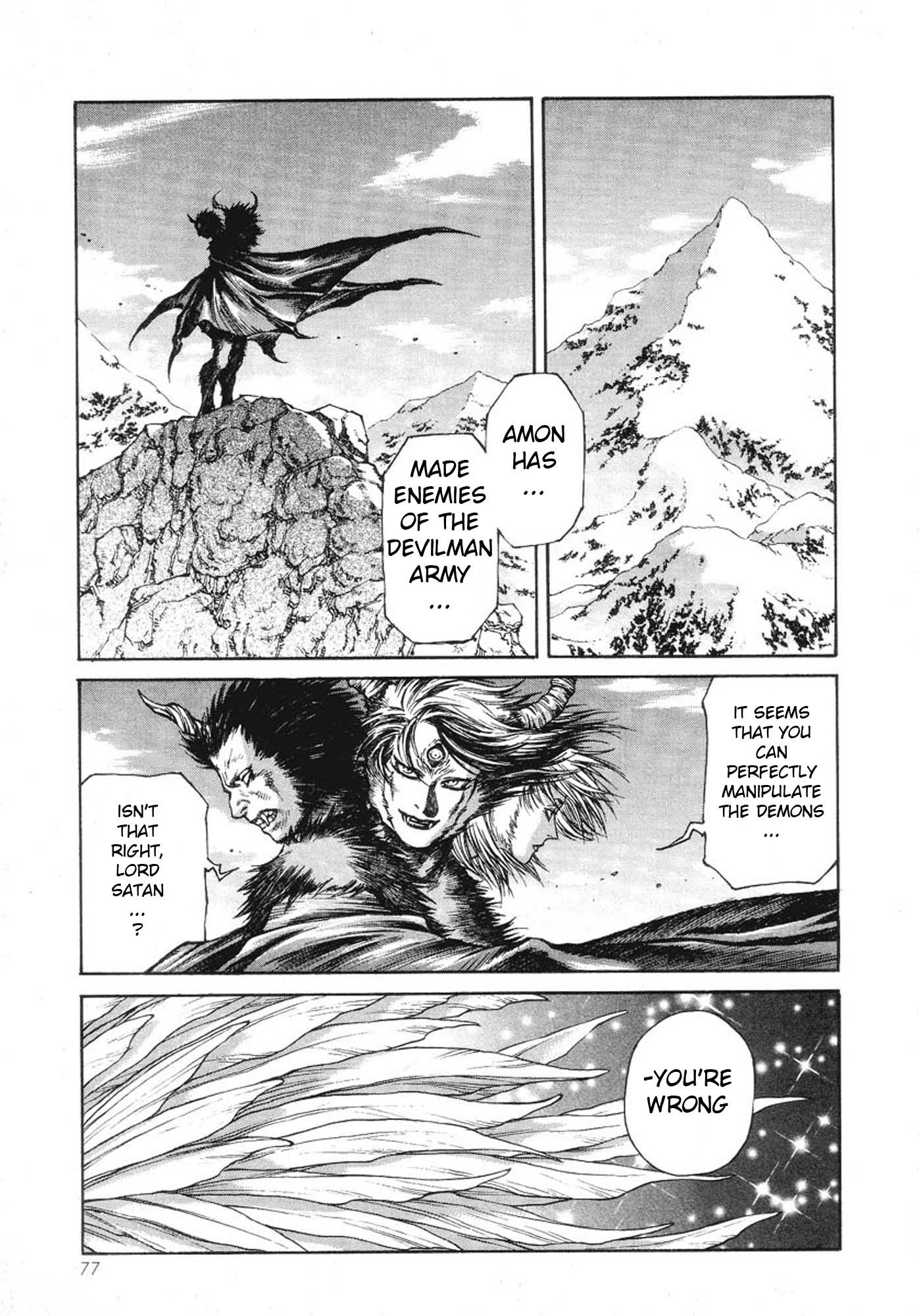 Amon - Devilman Mokushiroku Chapter 2 page 25 - Chapter 2: The One Who Wears Death