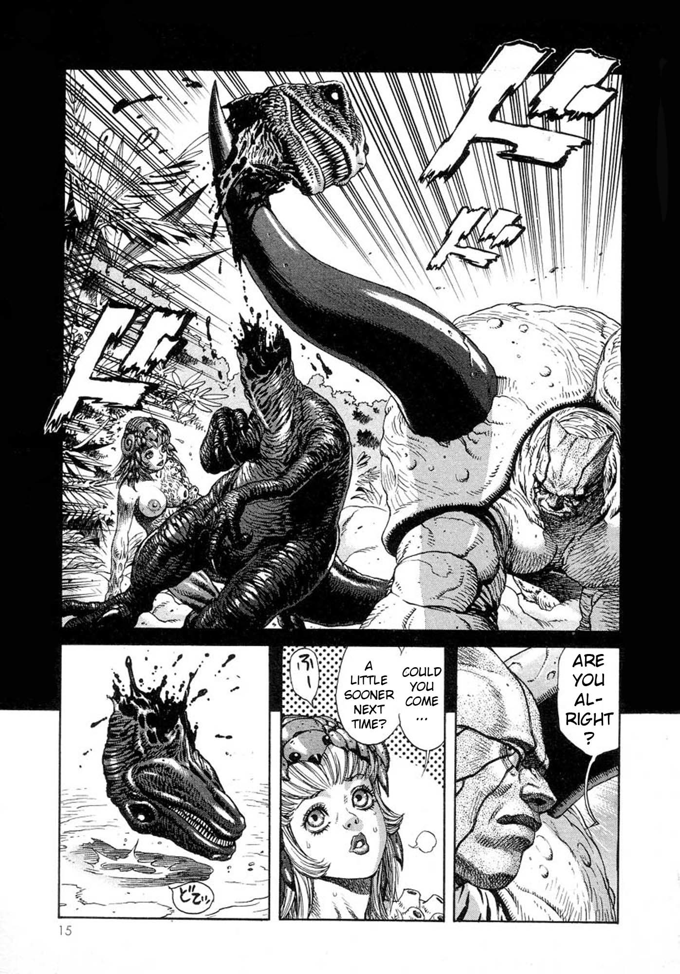 Amon - Devilman Mokushiroku Chapter 20 page 14 - Chapter 20: Descendants of the Judge