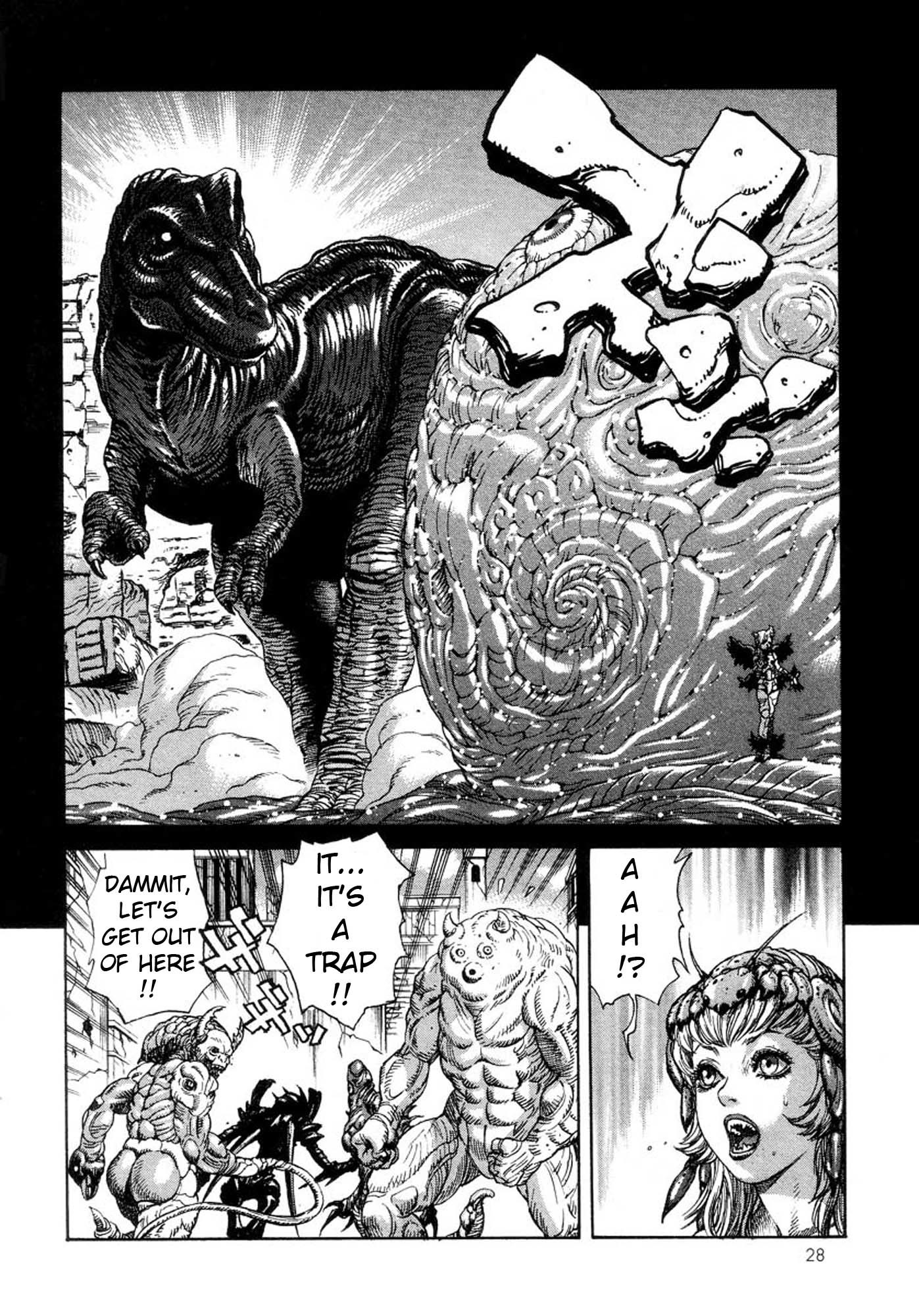 Amon - Devilman Mokushiroku Chapter 20 page 25 - Chapter 20: Descendants of the Judge