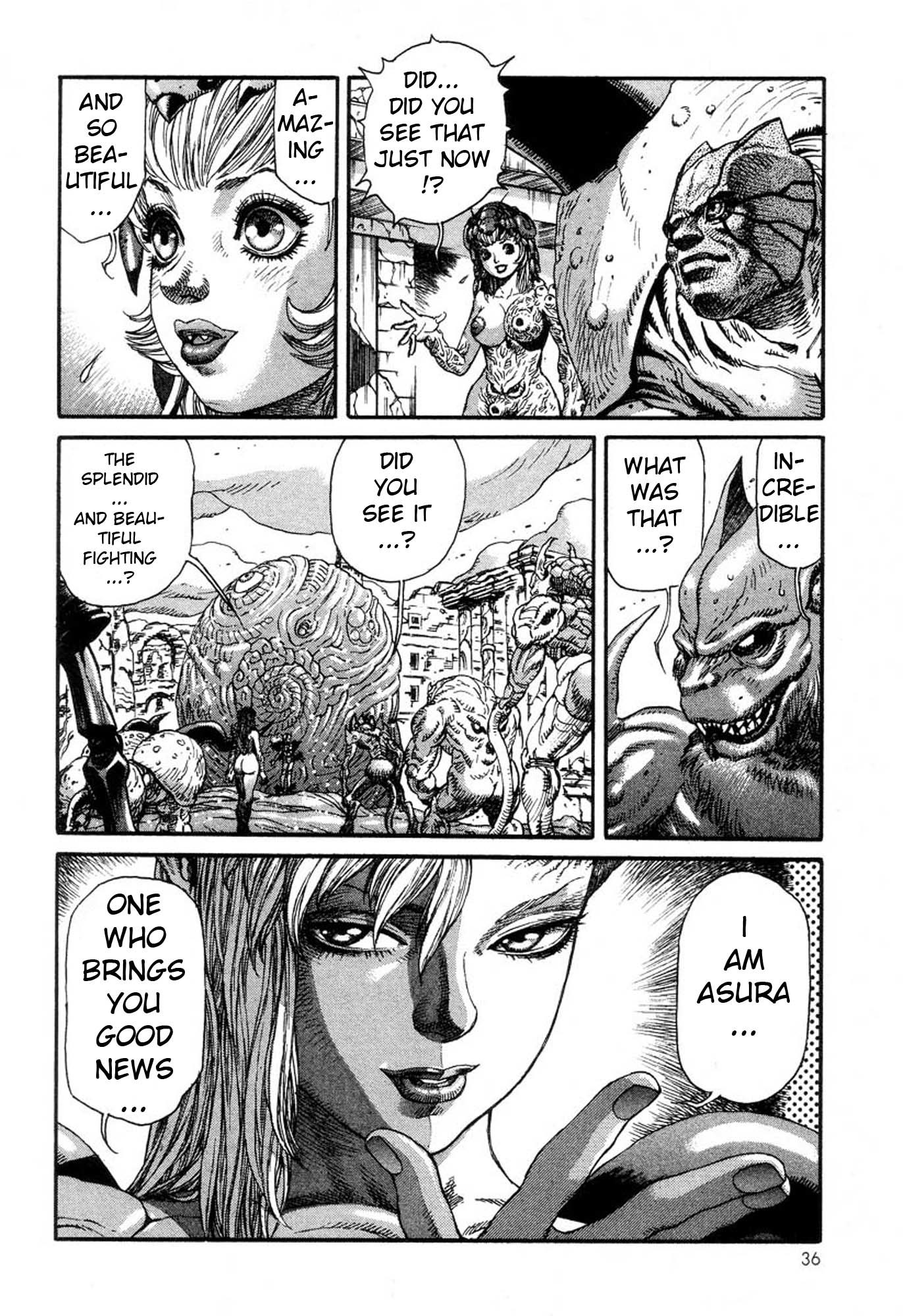 Amon - Devilman Mokushiroku Chapter 20 page 33 - Chapter 20: Descendants of the Judge