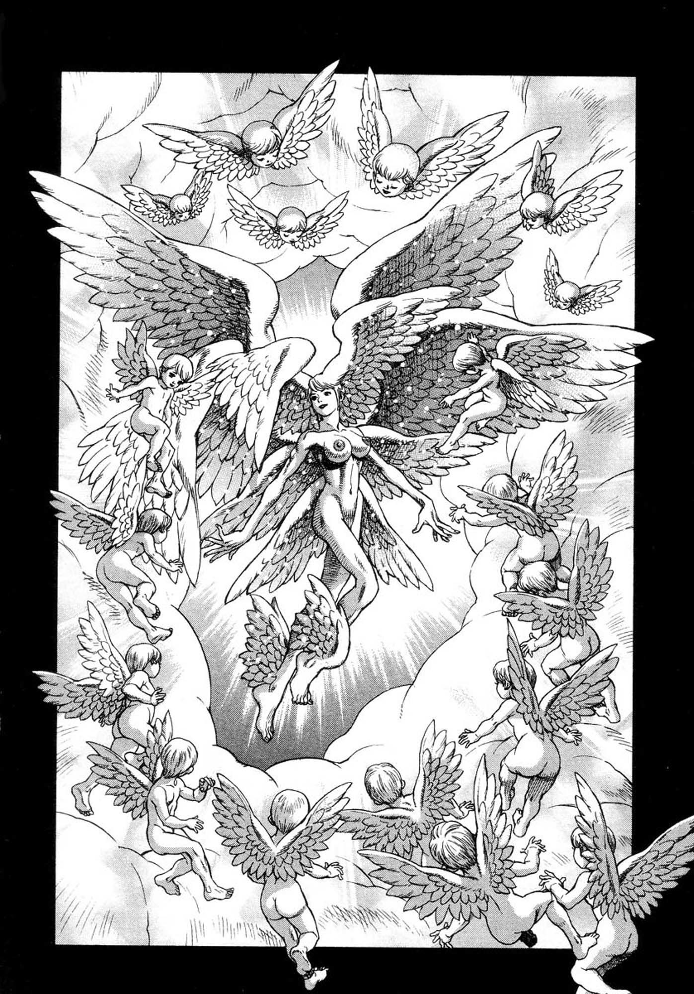 Amon - Devilman Mokushiroku Chapter 20 page 37 - Chapter 20: Descendants of the Judge