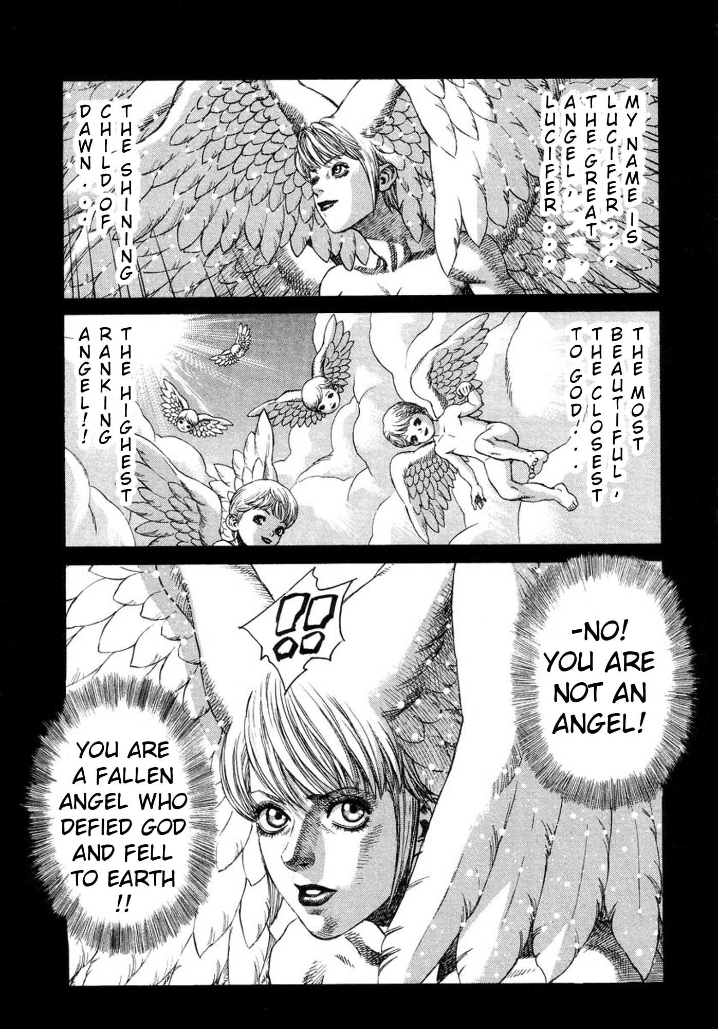 Amon - Devilman Mokushiroku Chapter 20 page 38 - Chapter 20: Descendants of the Judge