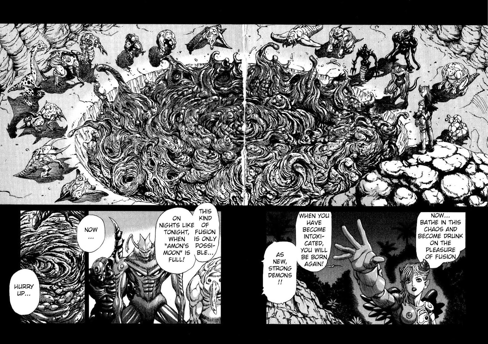 Amon - Devilman Mokushiroku Chapter 21 page 16 - Chapter 21: The Spring of the Water of Life