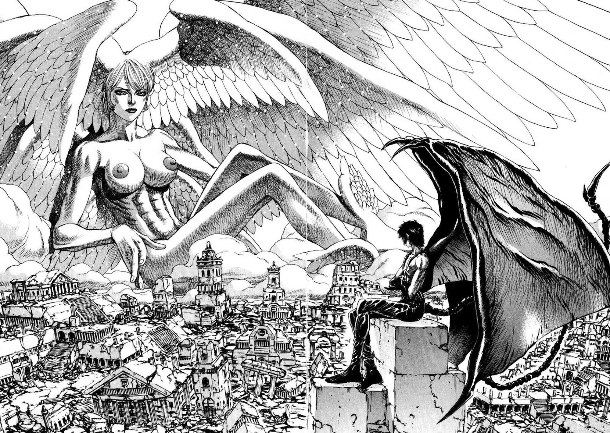 Amon - Devilman Mokushiroku Chapter 22 page 4 - Chapter 22: Those With Wings