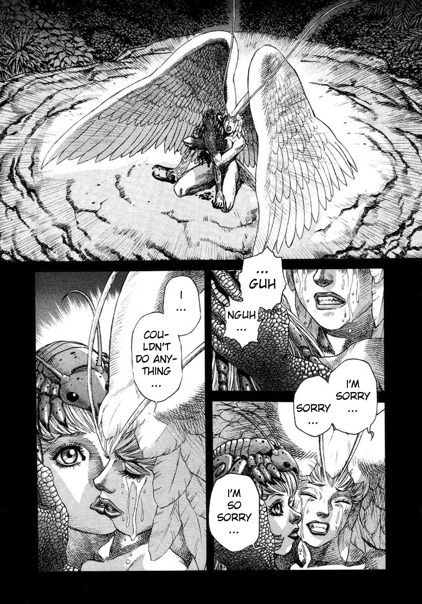 Amon - Devilman Mokushiroku Chapter 23 page 21 - Chapter 23: The Beautiful Corpse