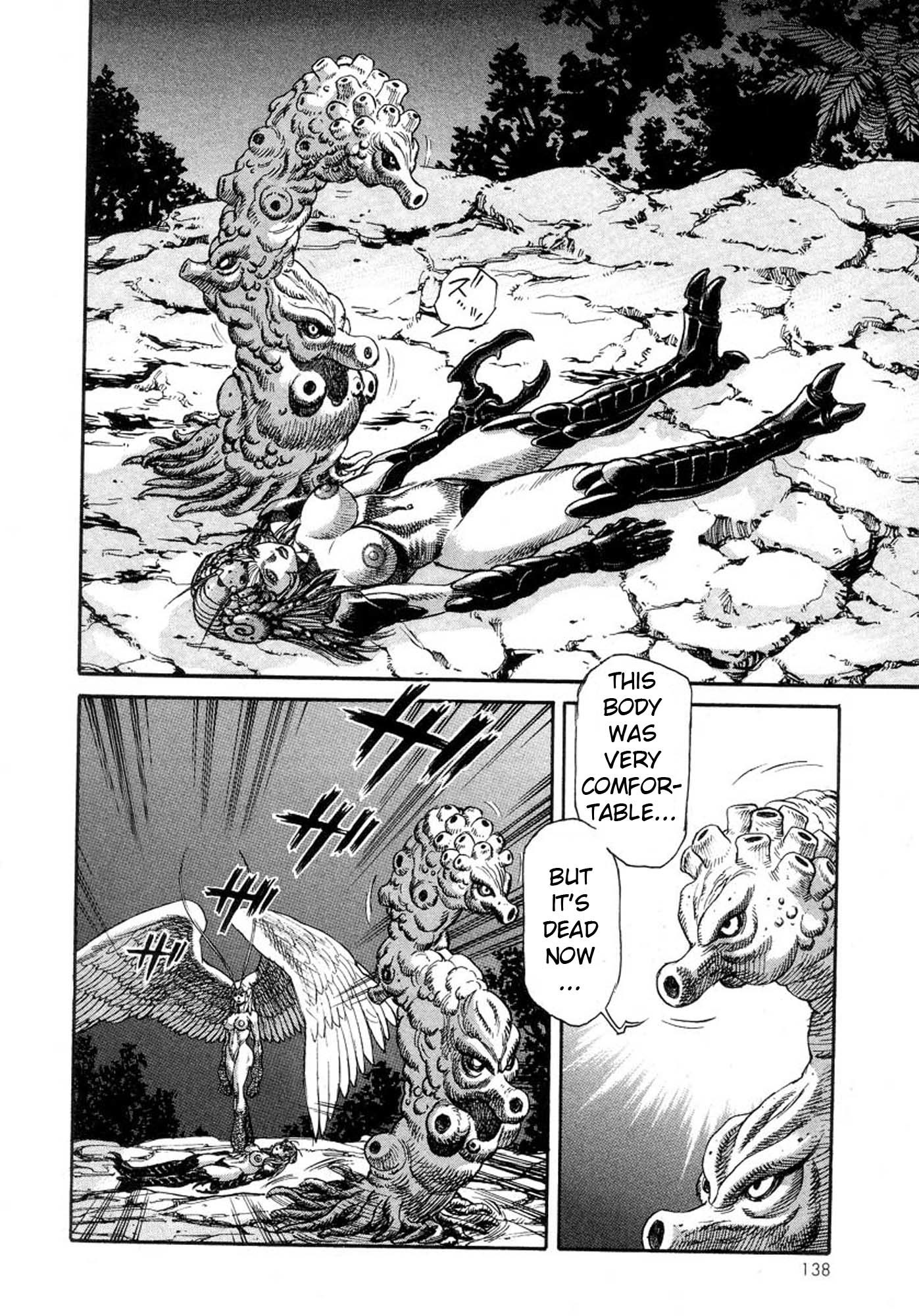 Amon - Devilman Mokushiroku Chapter 23 page 24 - Chapter 23: The Beautiful Corpse