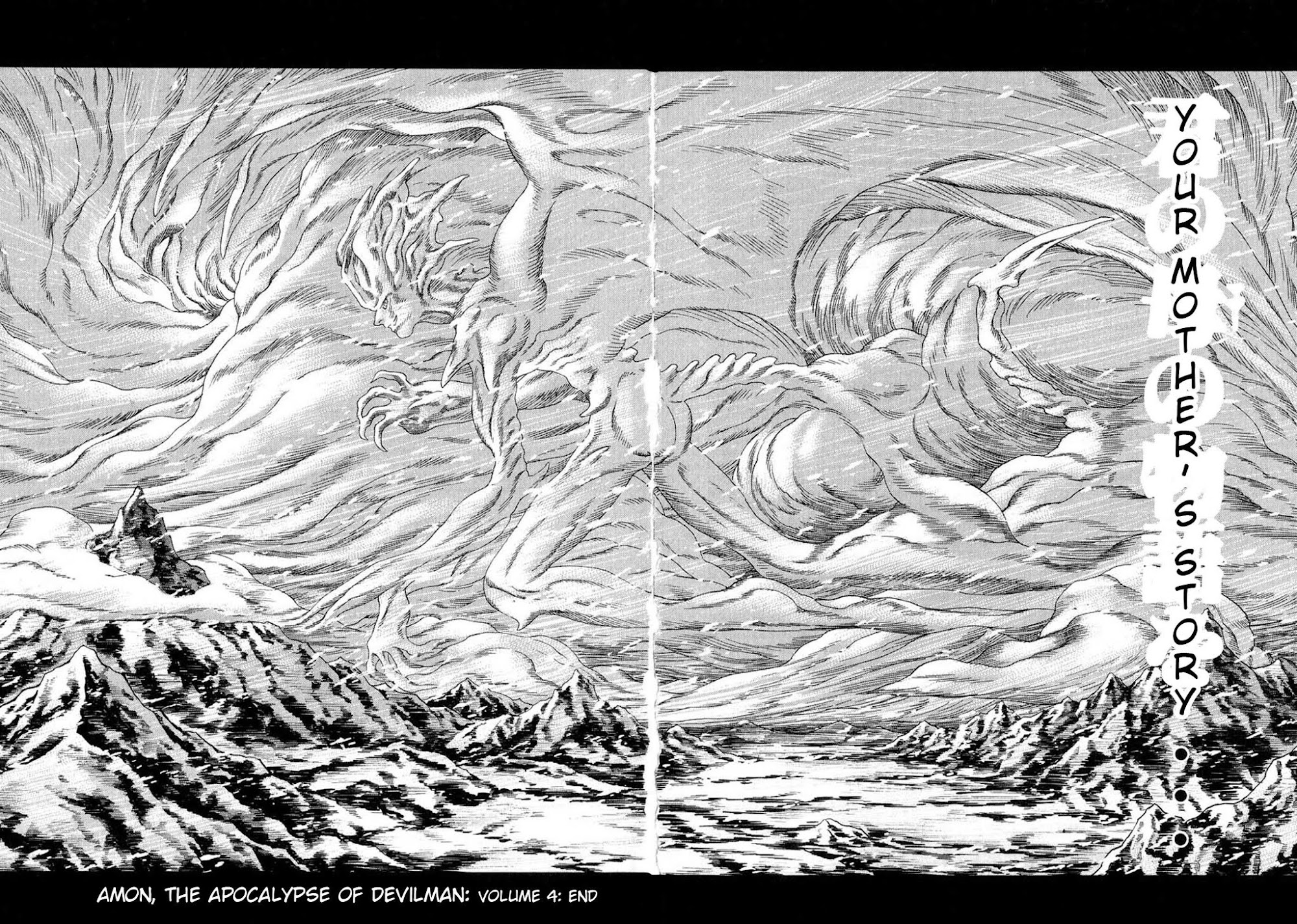 Amon - Devilman Mokushiroku Chapter 27 page 28 - Chapter 27: Those Who Become Eternal...