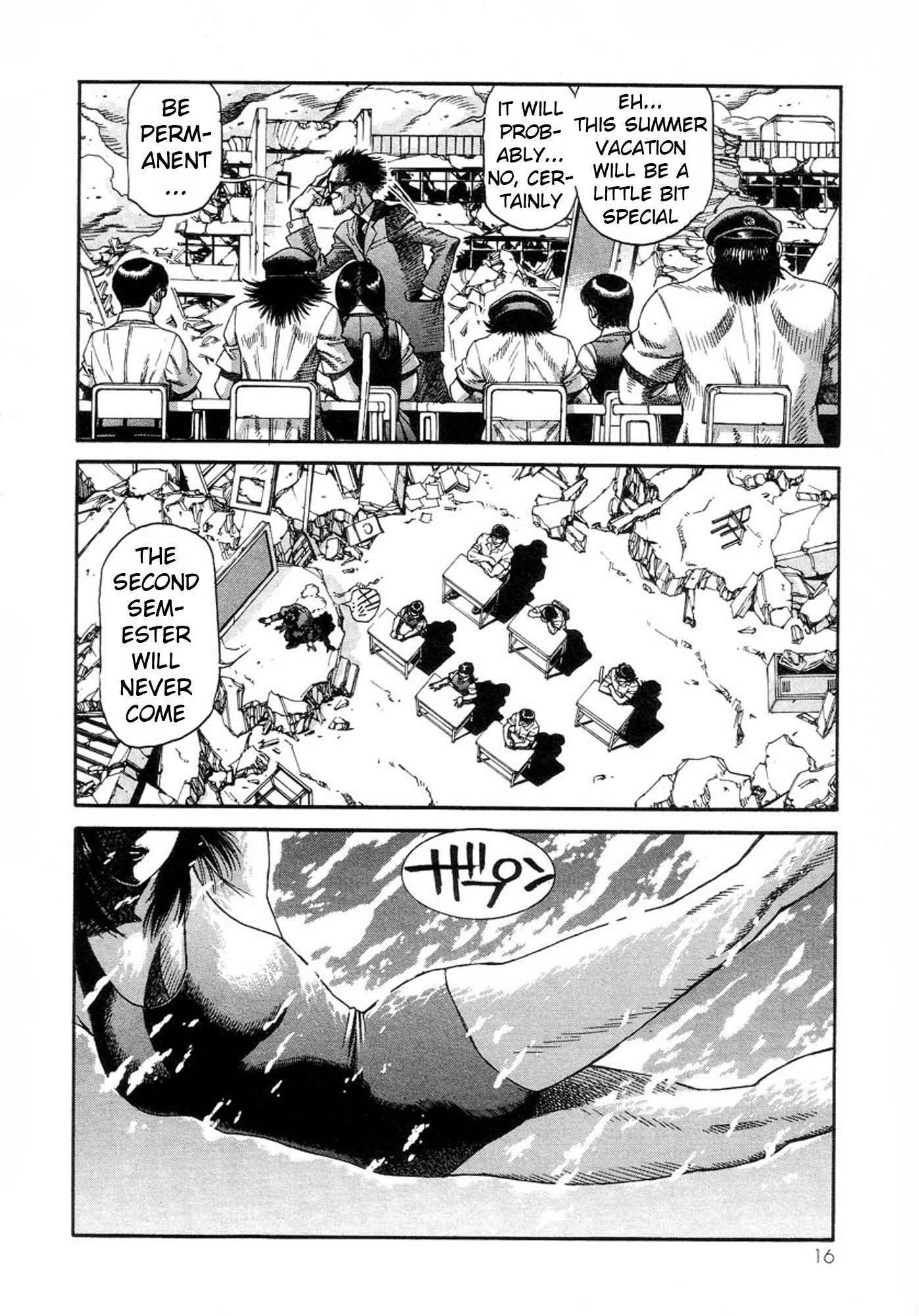 Amon - Devilman Mokushiroku Chapter 28 page 15 - Chapter 28: The Eternal Beginning