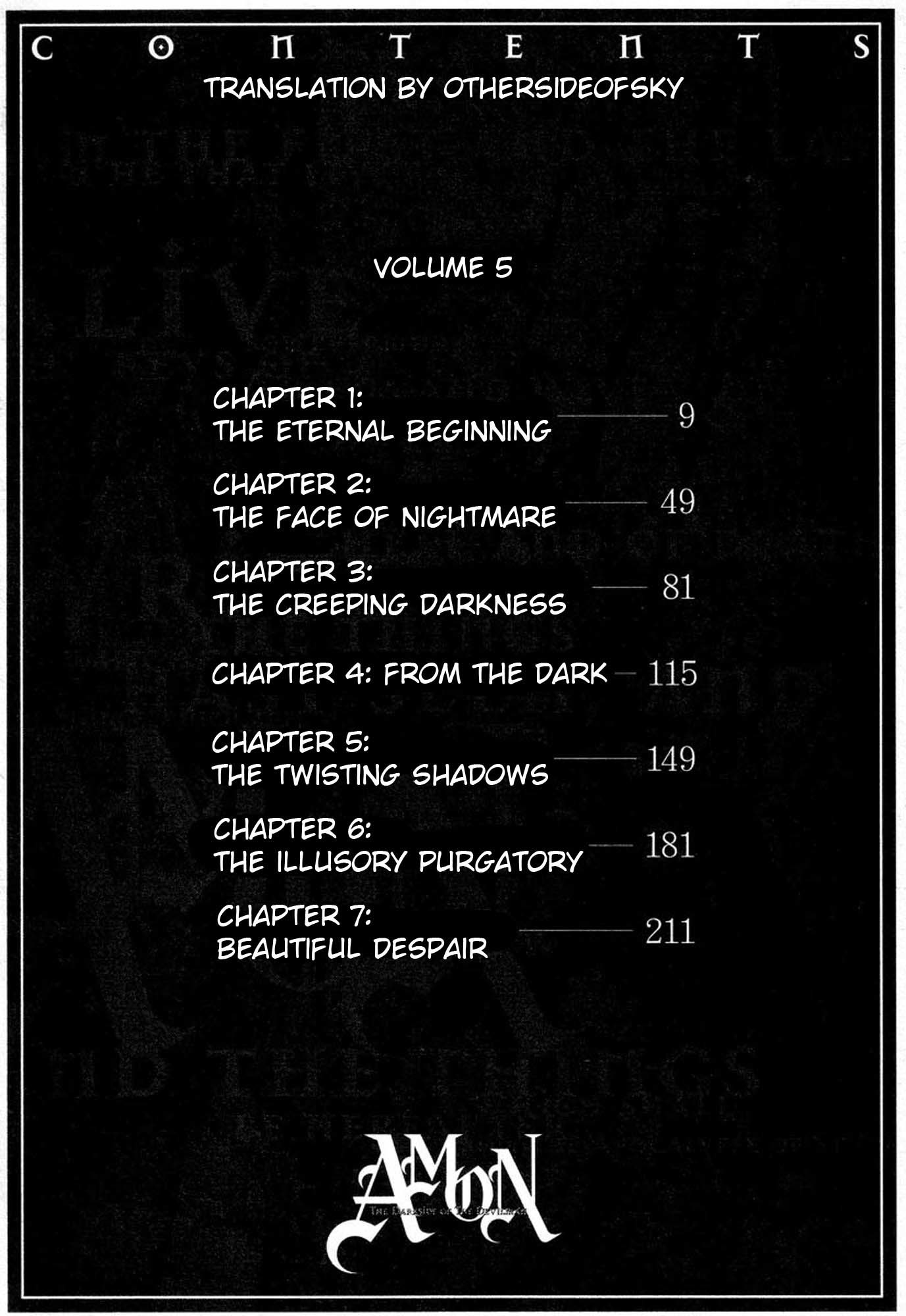 Amon - Devilman Mokushiroku Chapter 28 page 8 - Chapter 28: The Eternal Beginning