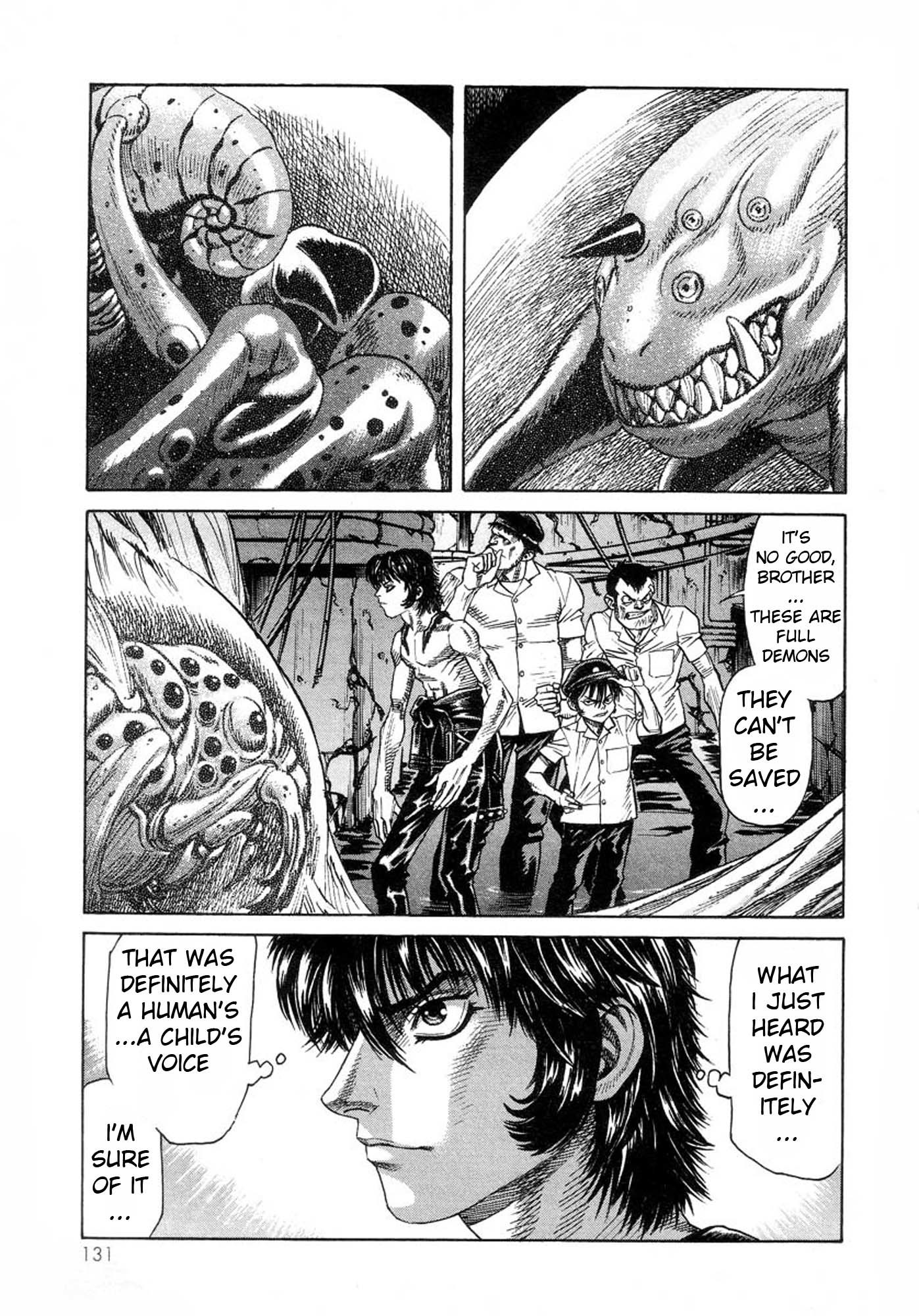 Amon - Devilman Mokushiroku Chapter 31 page 15 - Chapter 31: From the Dark