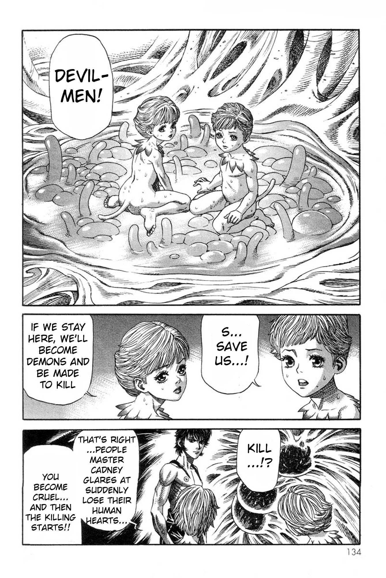 Amon - Devilman Mokushiroku Chapter 31 page 18 - Chapter 31: From the Dark