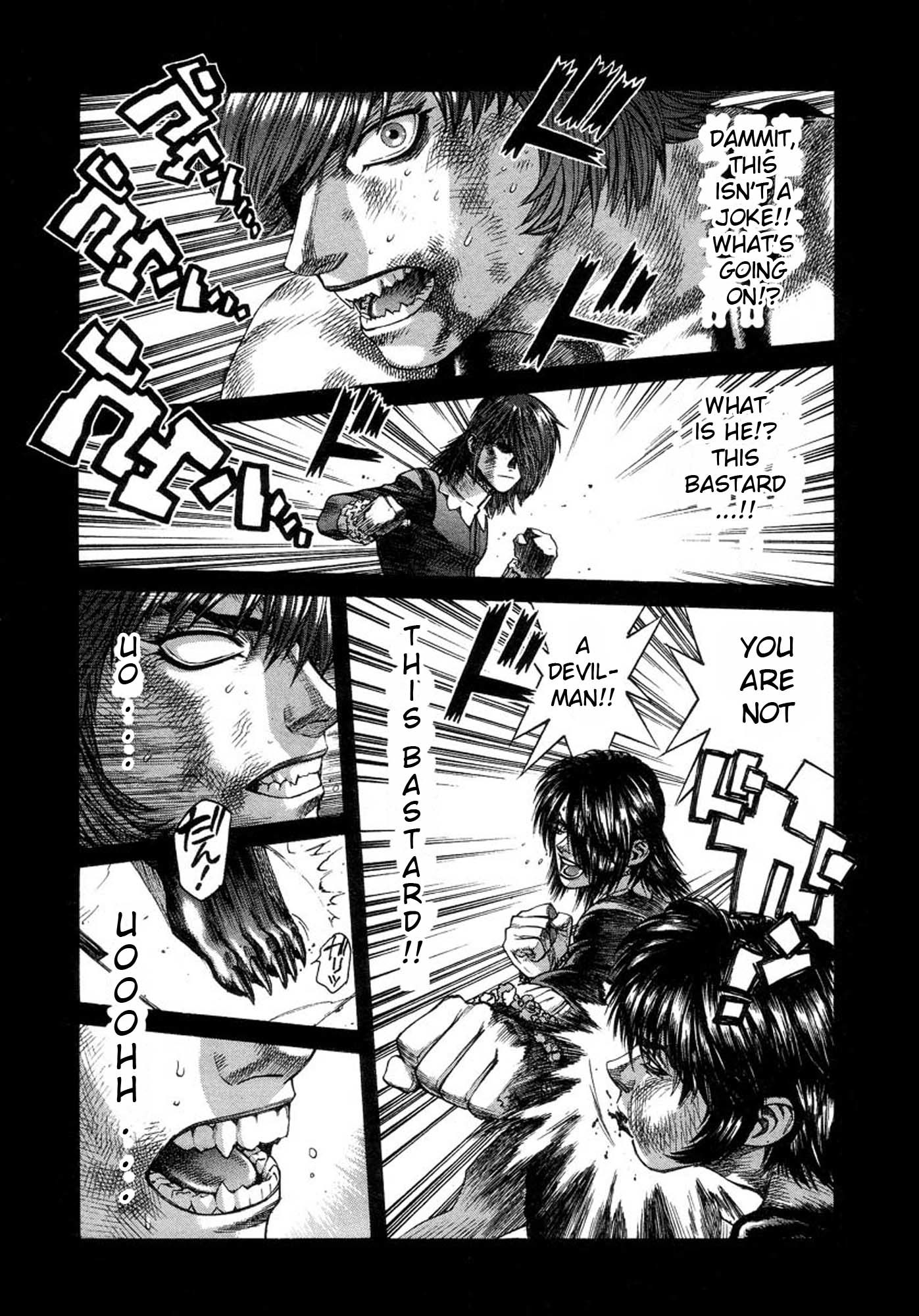 Amon - Devilman Mokushiroku Chapter 32 page 9 - Chapter 32: The Twisting Shadows