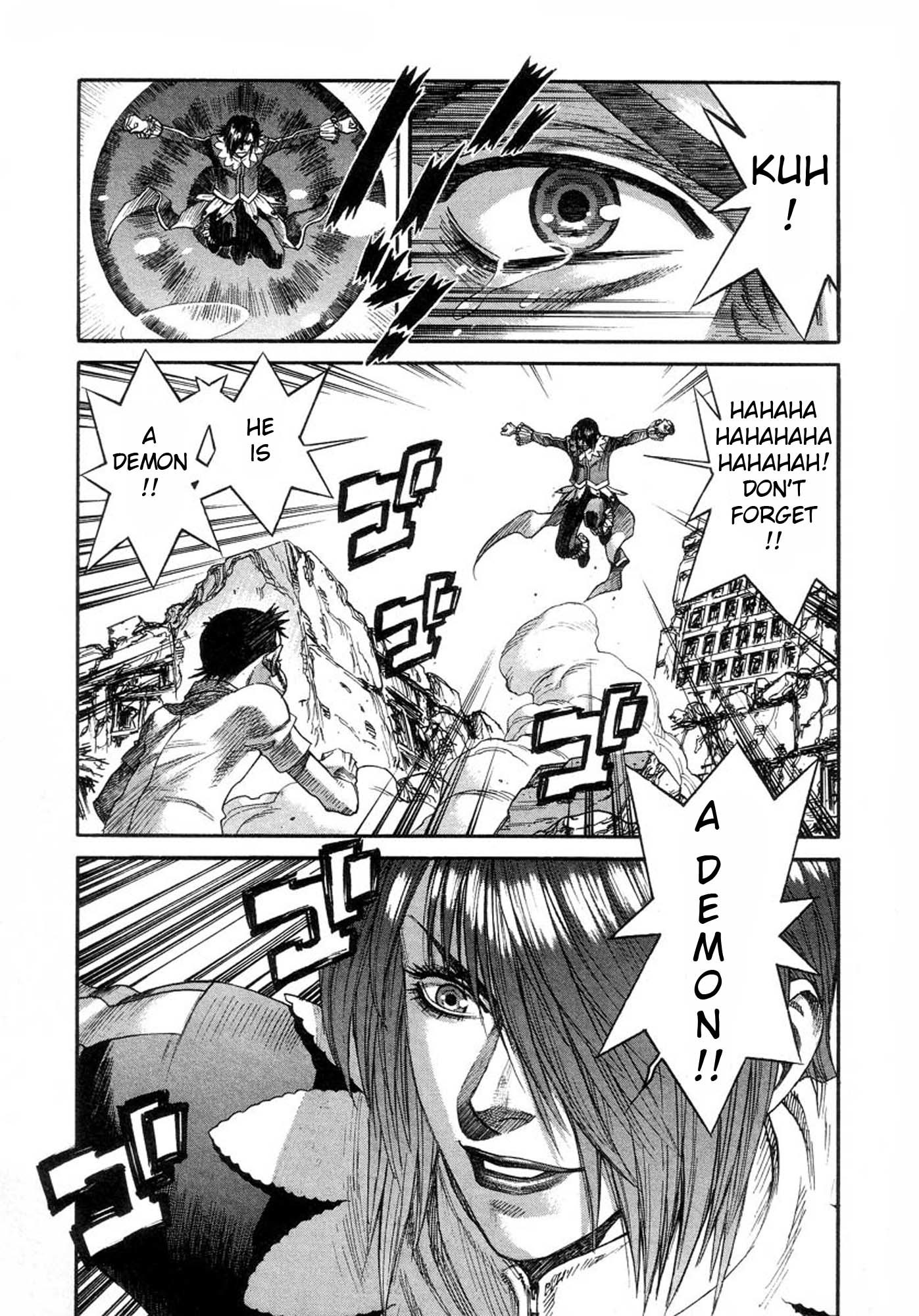Amon - Devilman Mokushiroku Chapter 33 page 11 - Chapter 33: The Illusory Purgatory