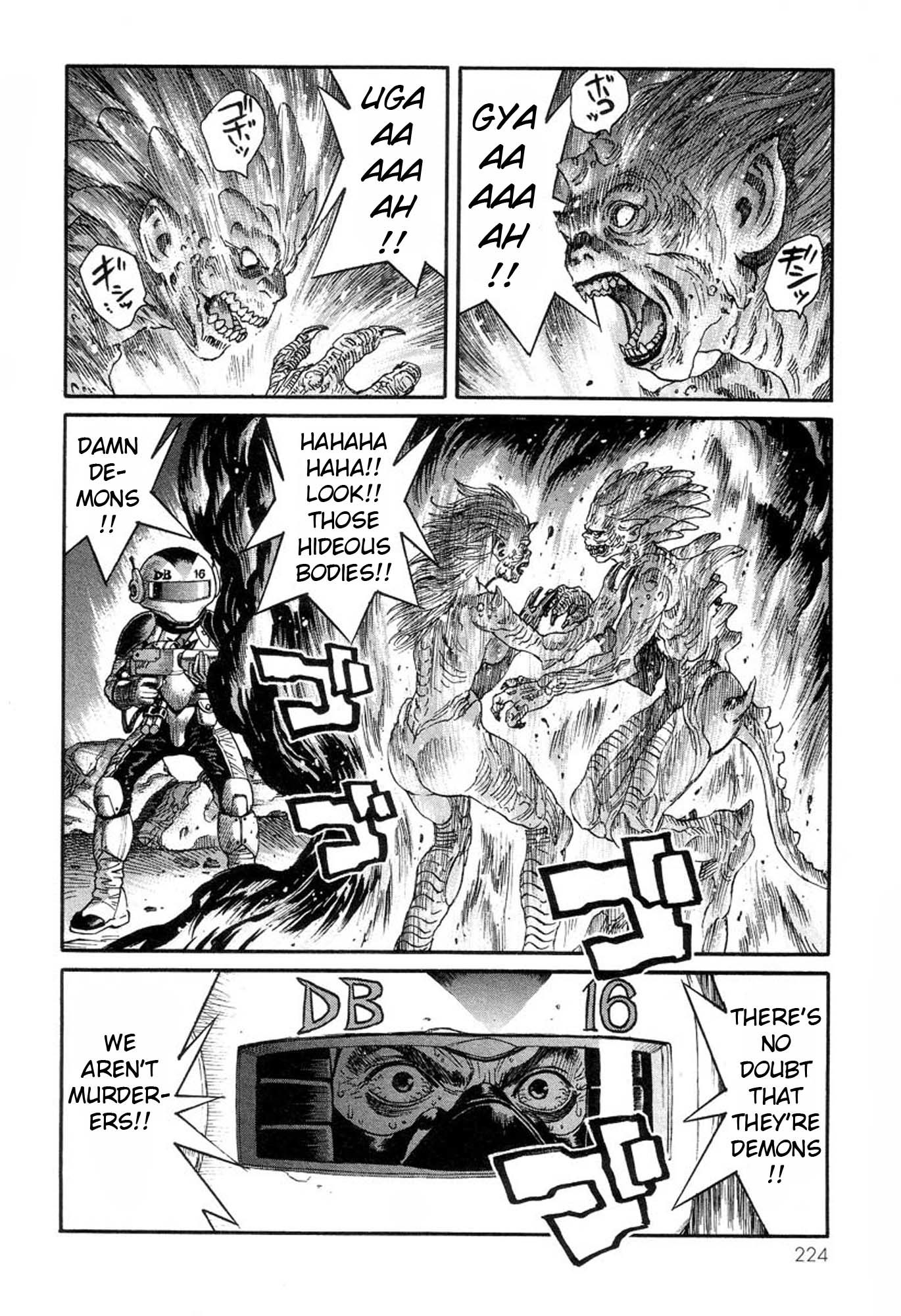 Amon - Devilman Mokushiroku Chapter 34 page 14 - Chapter 34: Beautiful Despair