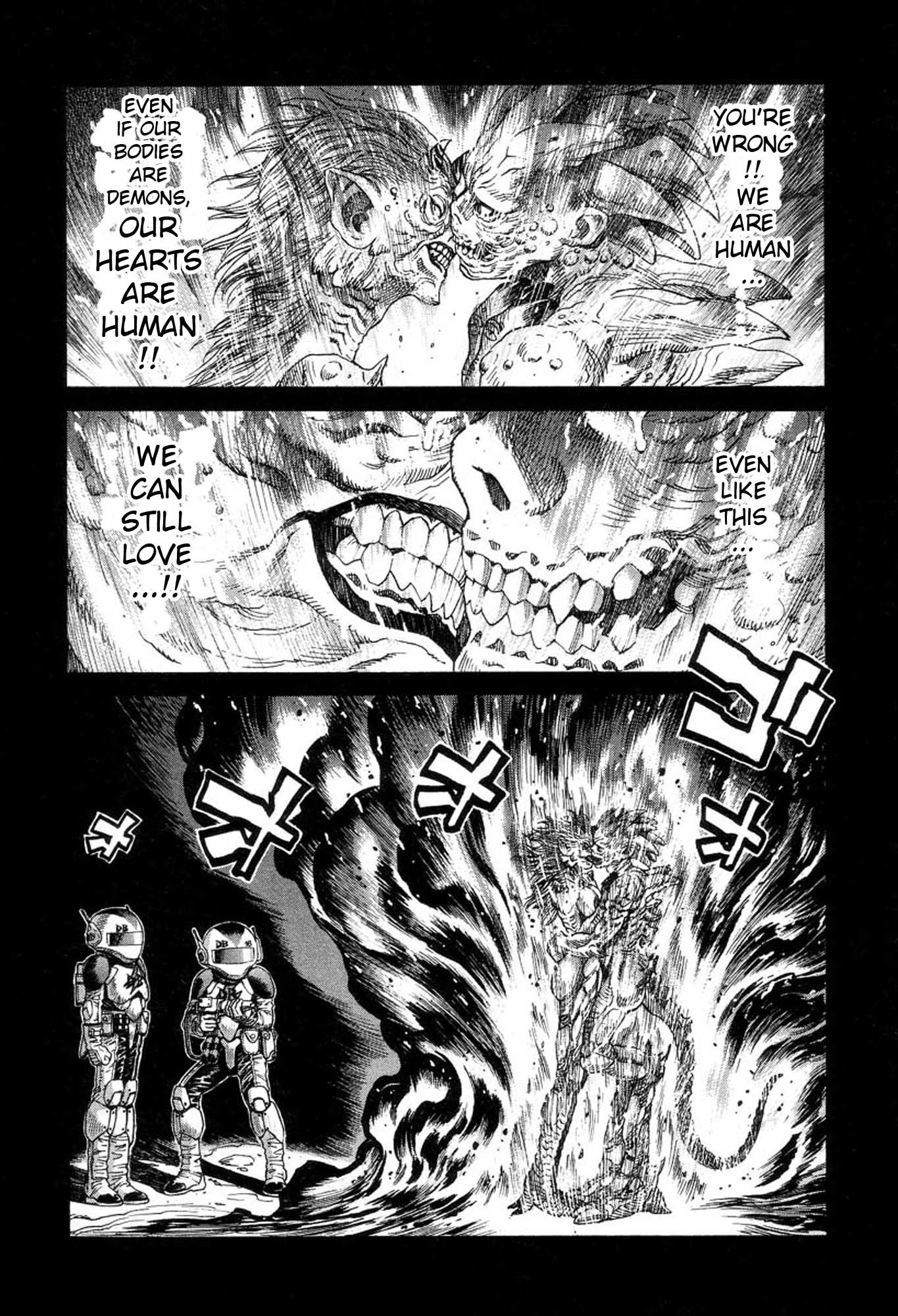 Amon - Devilman Mokushiroku Chapter 34 page 15 - Chapter 34: Beautiful Despair