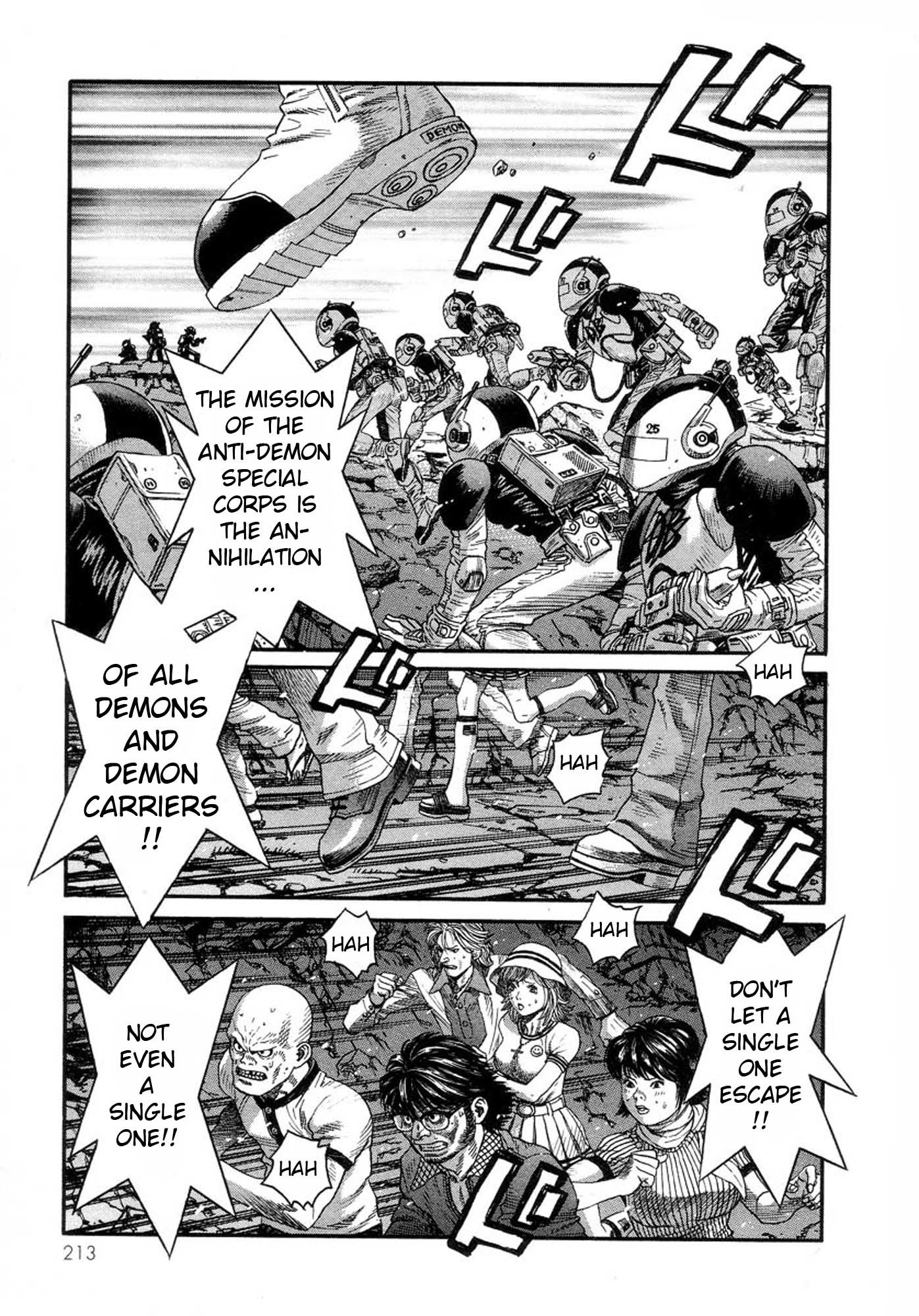 Amon - Devilman Mokushiroku Chapter 34 page 3 - Chapter 34: Beautiful Despair