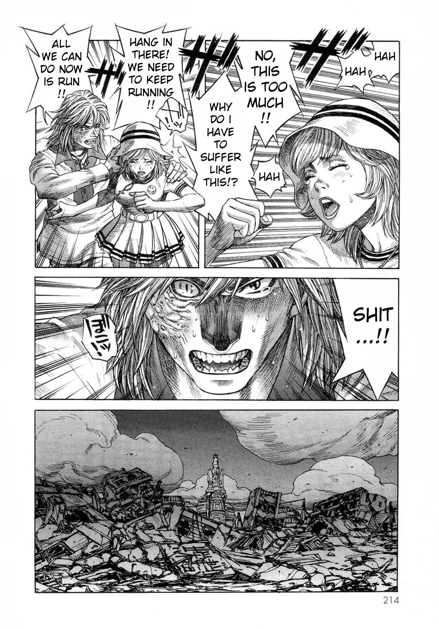Amon - Devilman Mokushiroku Chapter 34 page 4 - Chapter 34: Beautiful Despair