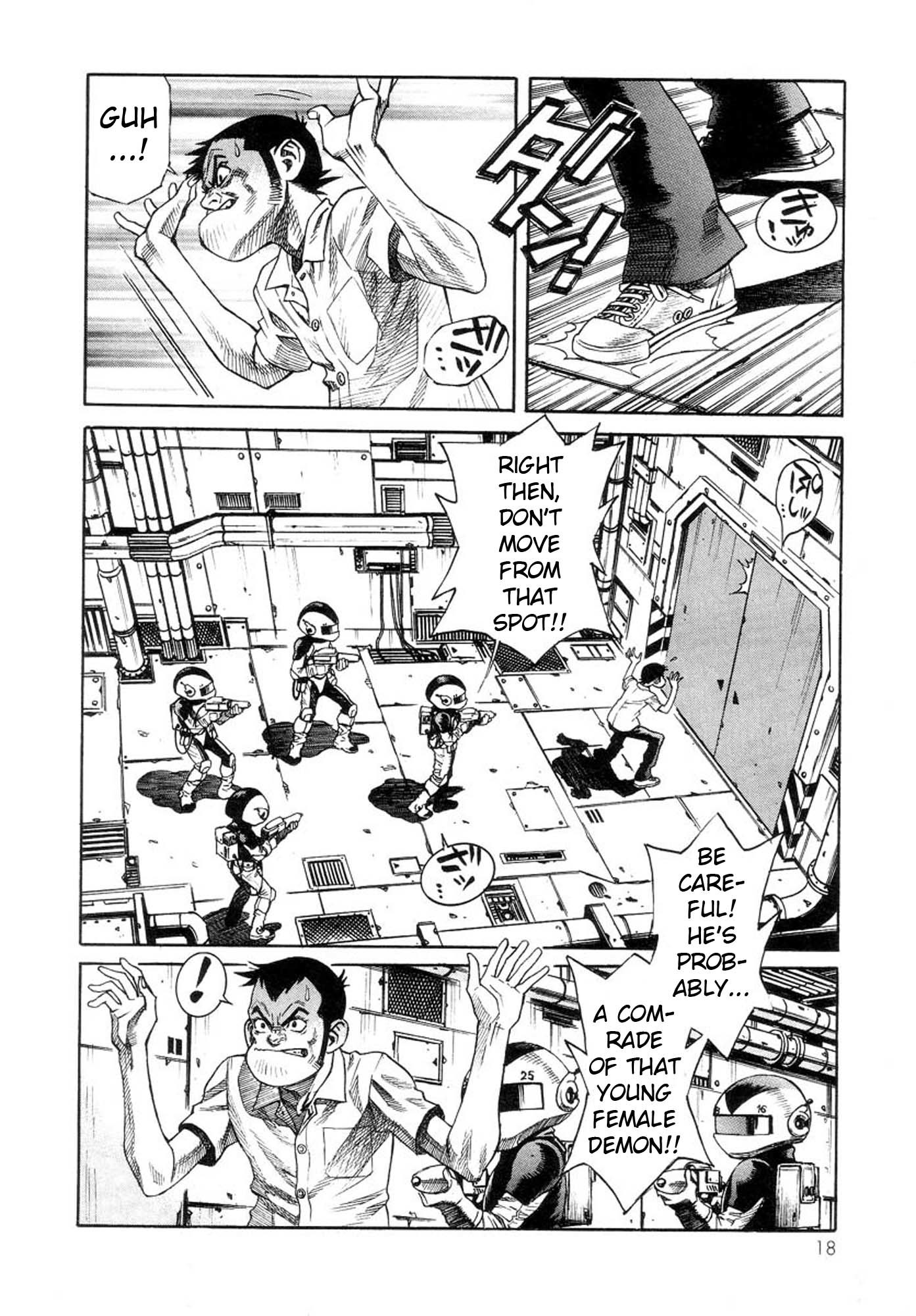 Amon - Devilman Mokushiroku Chapter 35 page 18 - Chapter 35: Demon... Or Human...