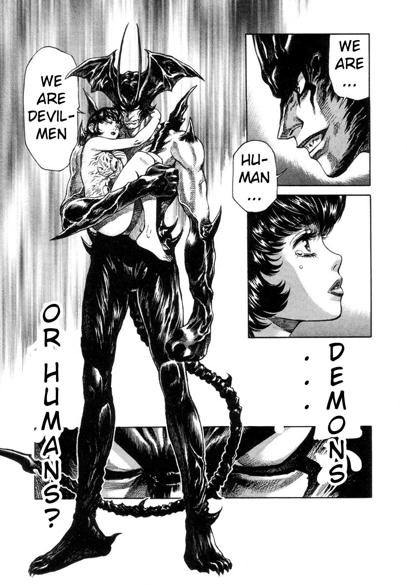 Amon - Devilman Mokushiroku Chapter 35 page 32 - Chapter 35: Demon... Or Human...
